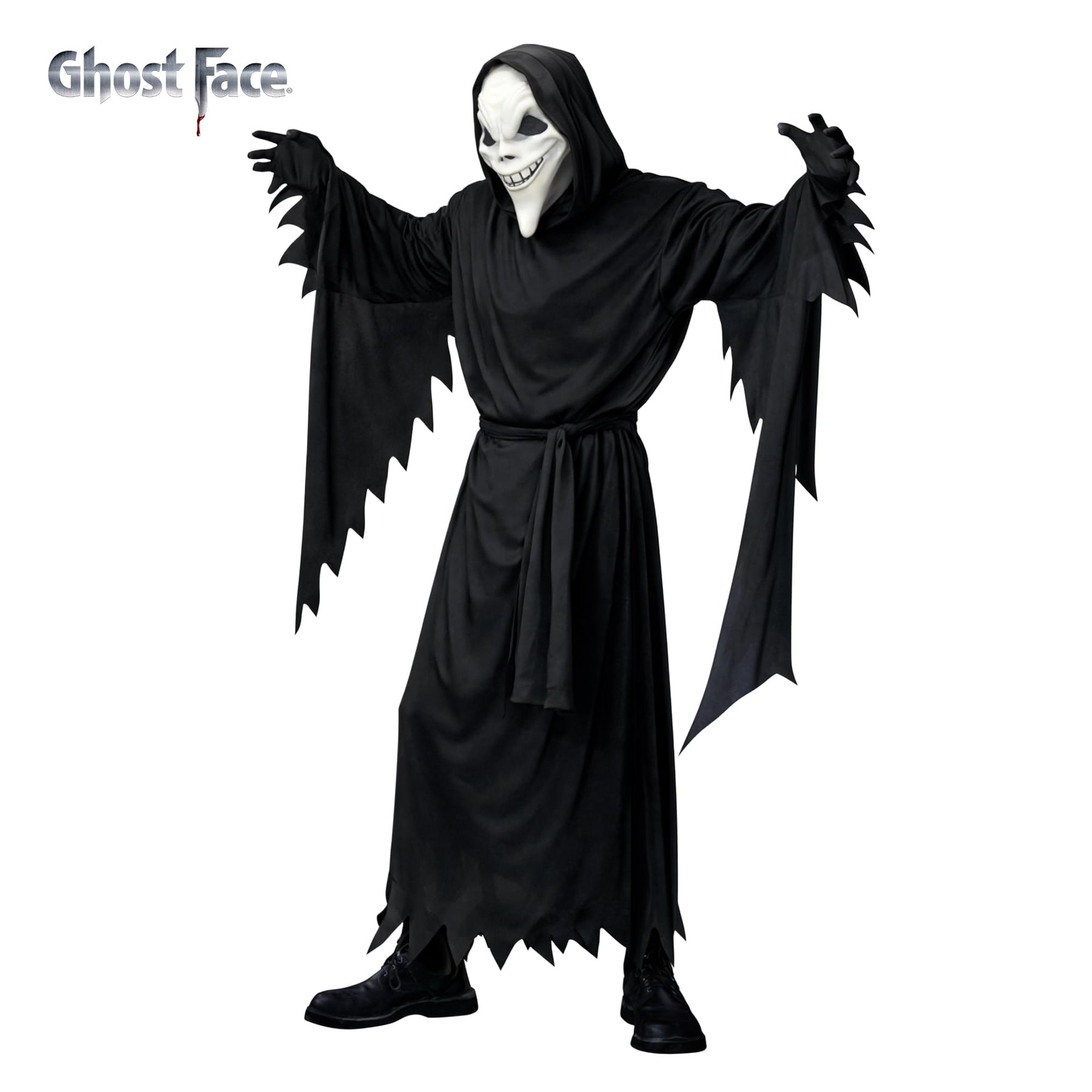 Scary Movie 6 Ghost Face Grinny Adult Costume | One Size Fits Most