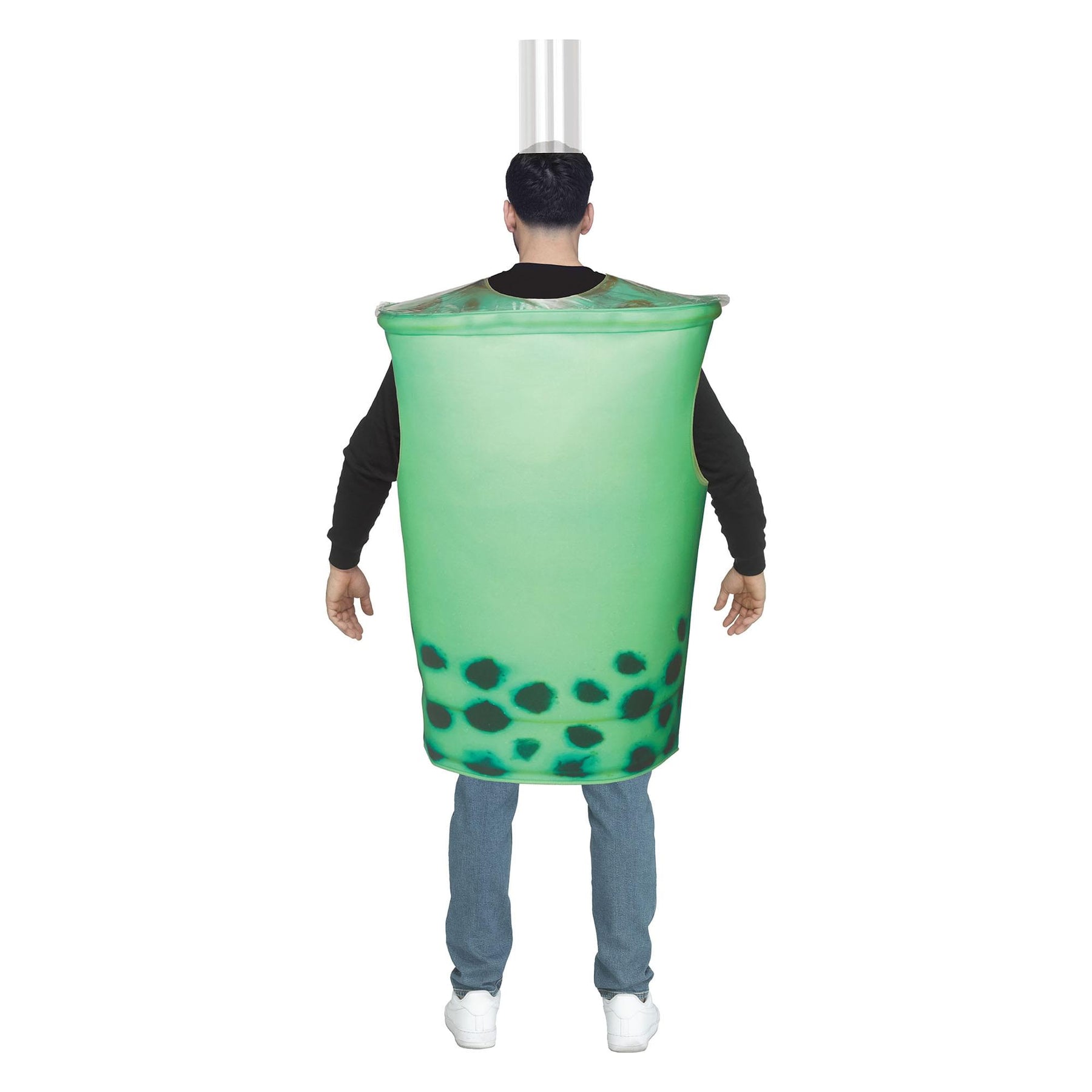 Green Bubble Tea Adult Costume | One Size Fits Most