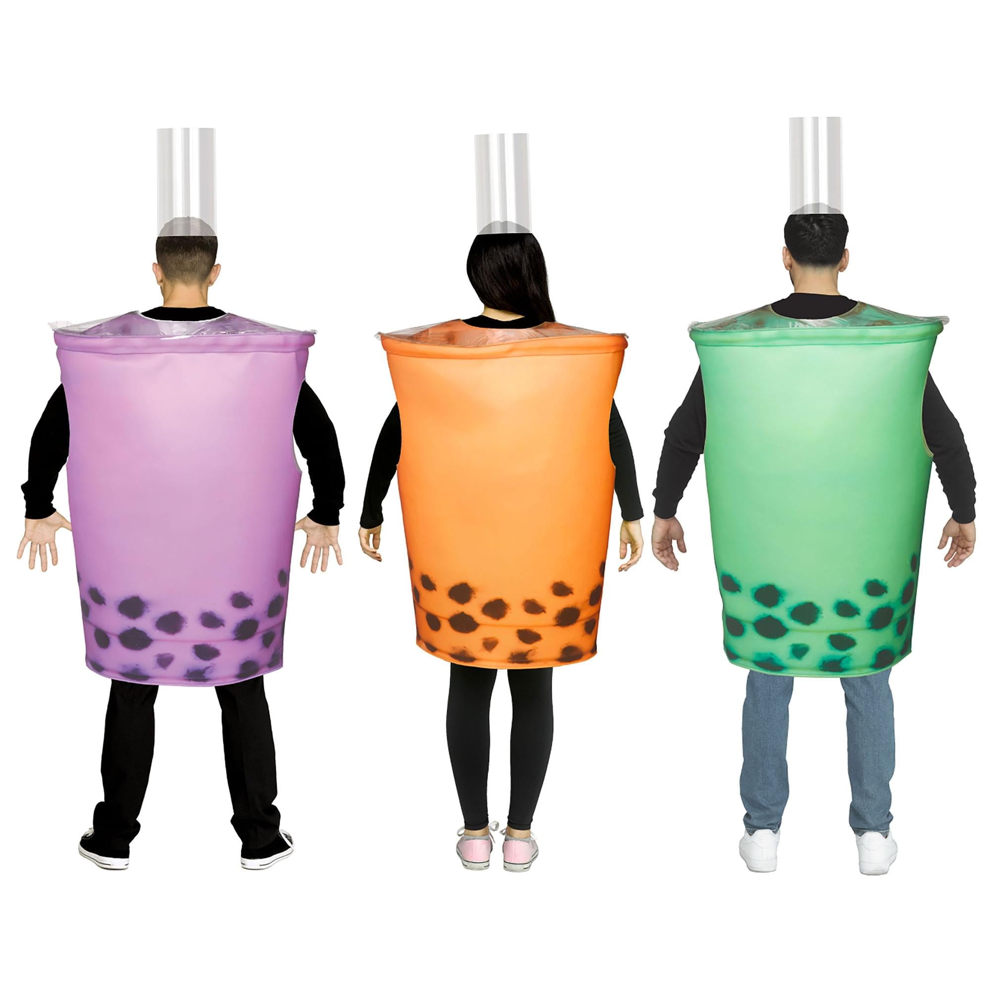 Green Bubble Tea Adult Costume | One Size Fits Most
