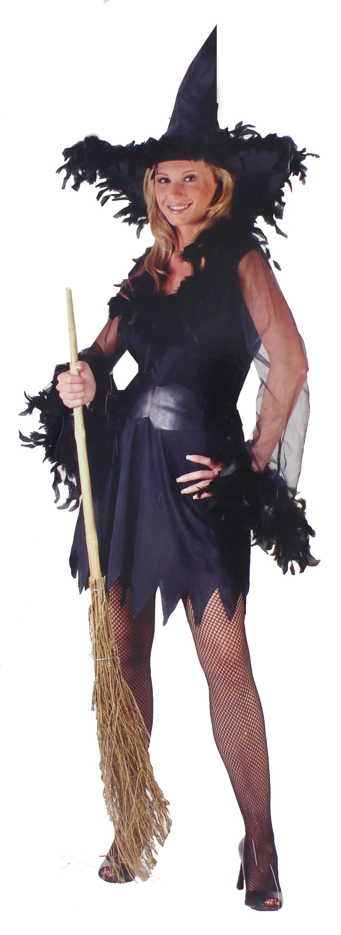 Sexy Feather Witch Costume Adult