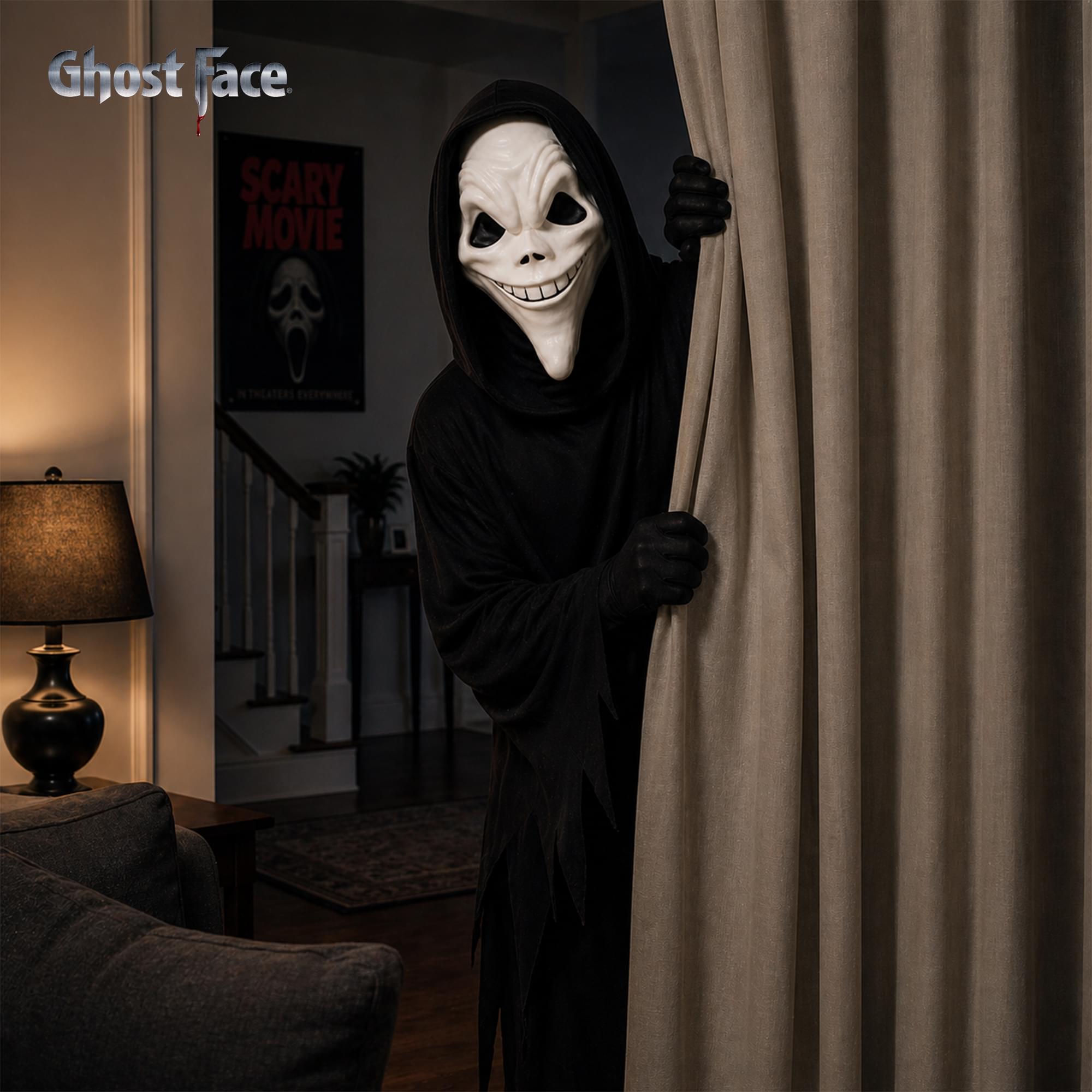 Scary Movie 6 Ghost Face Grinny Adult Costume Mask