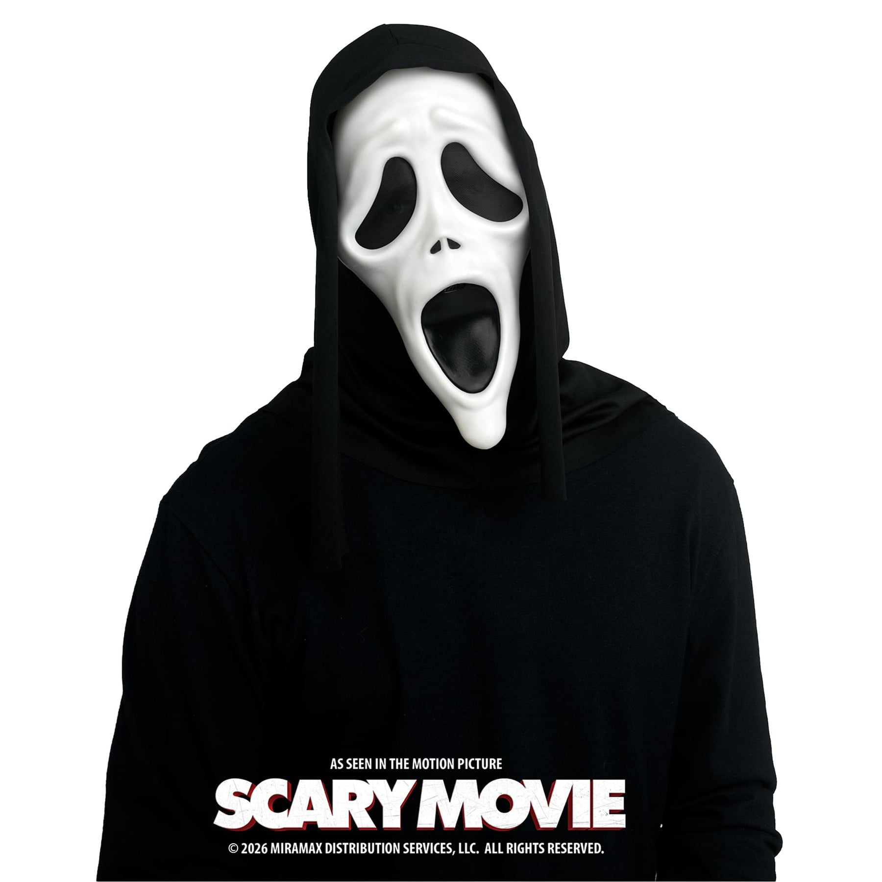 Ghost Face Scary Movie 6 Killer Adult Costume Mask