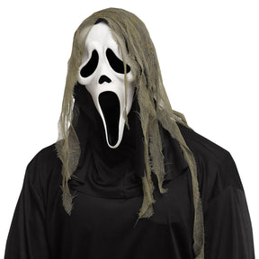 Ghost Face Crypt Creature Adult Costume Mask