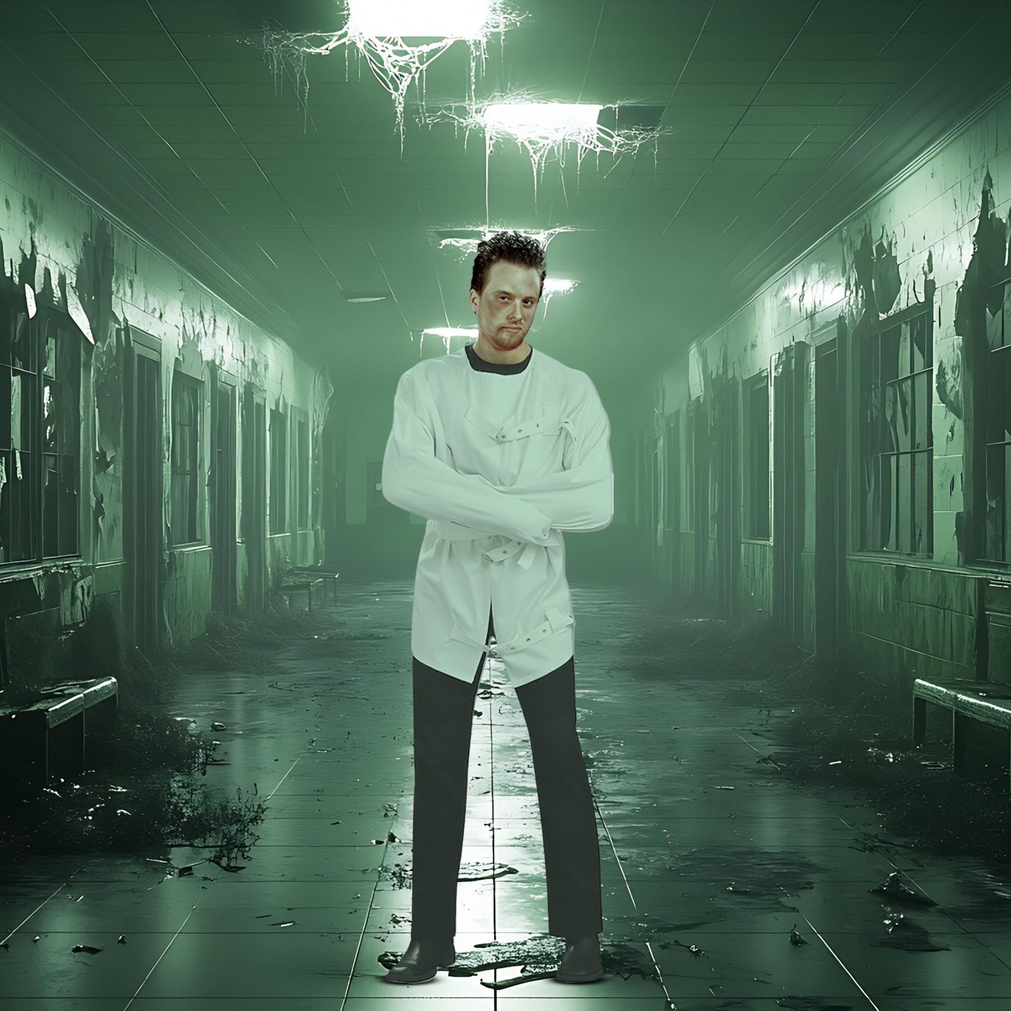 Straight Jacket Adult Costume | One Size Fits Most
