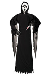 Ghost Face Figure With Knife 6' Yard Décor