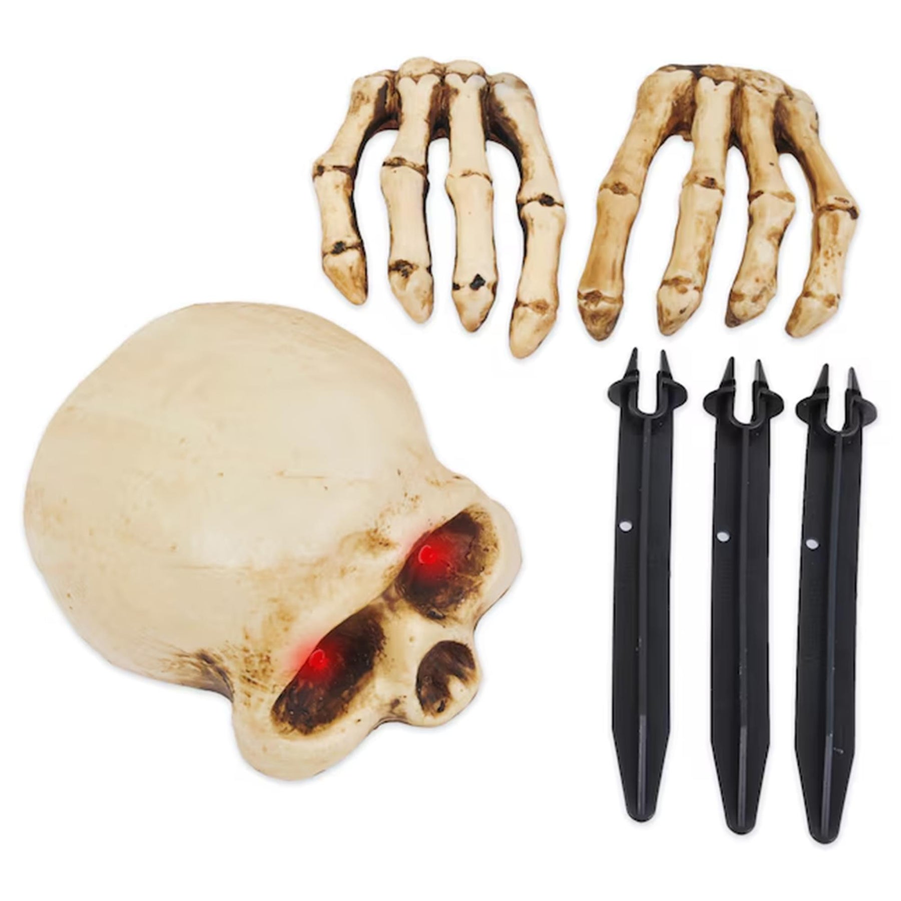 Light-Up Skele-Peeper Grave Breaker Halloween Decor