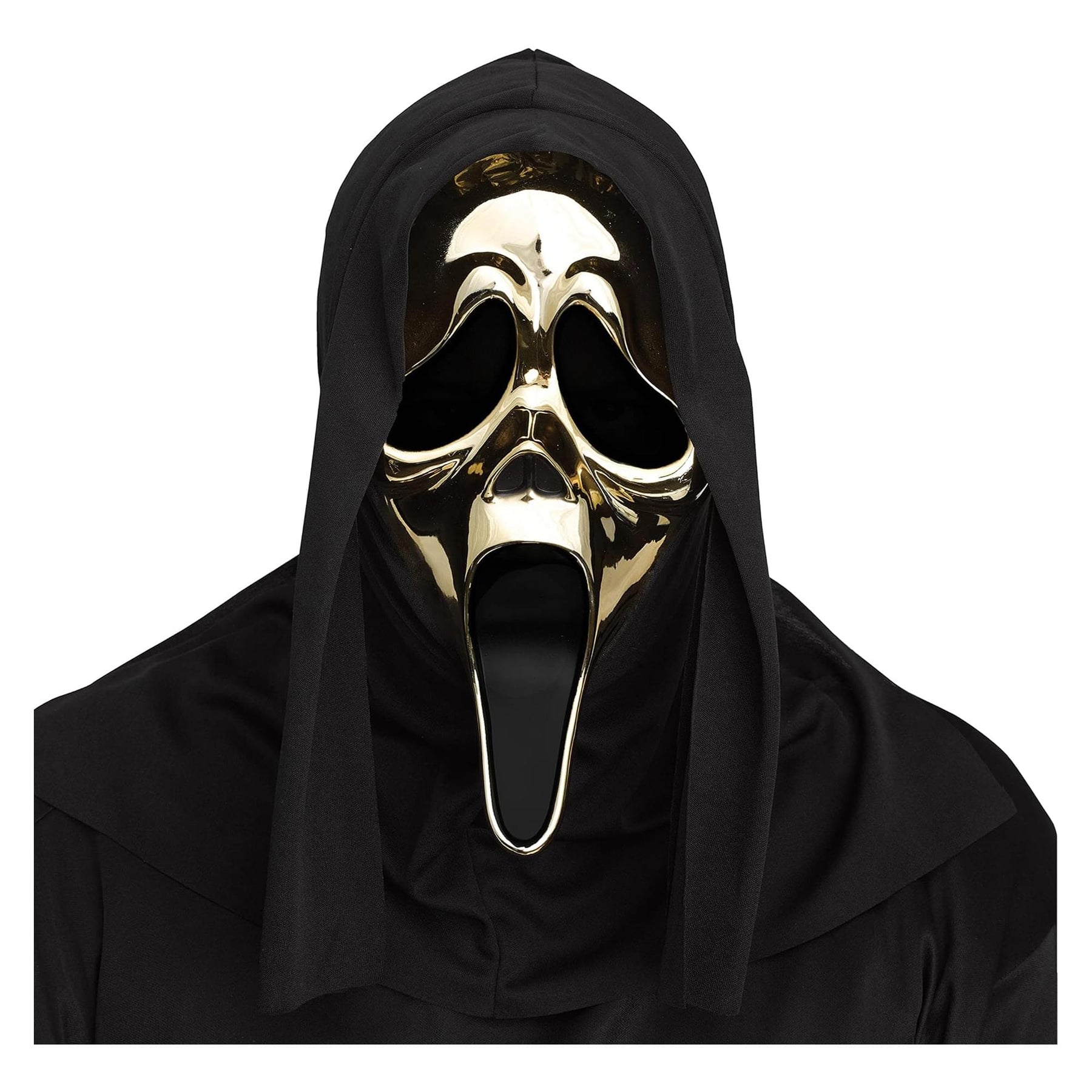 Ghost Face Golden Adult Costume Mask
