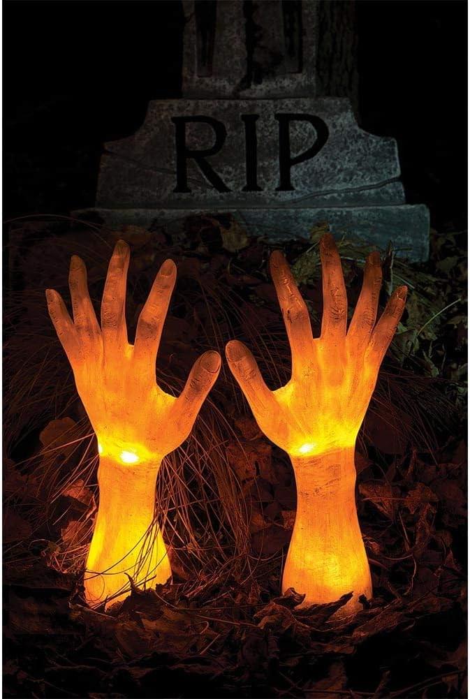 Fade In/Out Grave Breaker Hands Halloween Decor