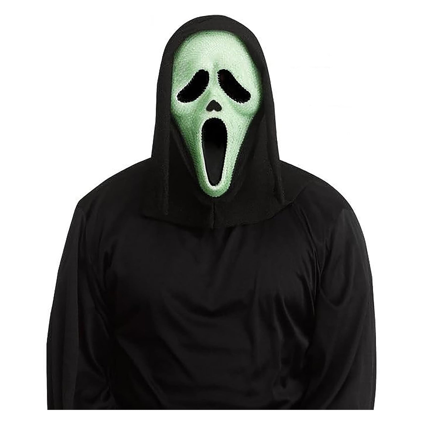 Ghost Face GID Bling Costume Mask