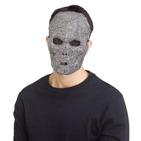 Gunpowder Bling Skull Adult Costume Mask