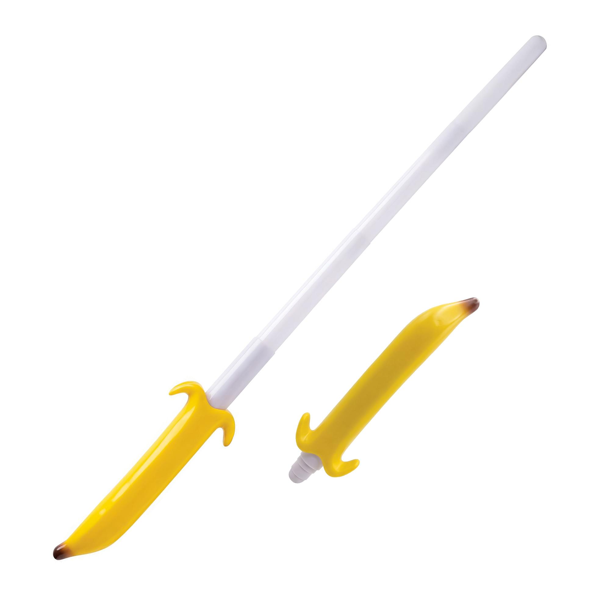 Retractable Banana Katana Costume Accessory | 27 Inches