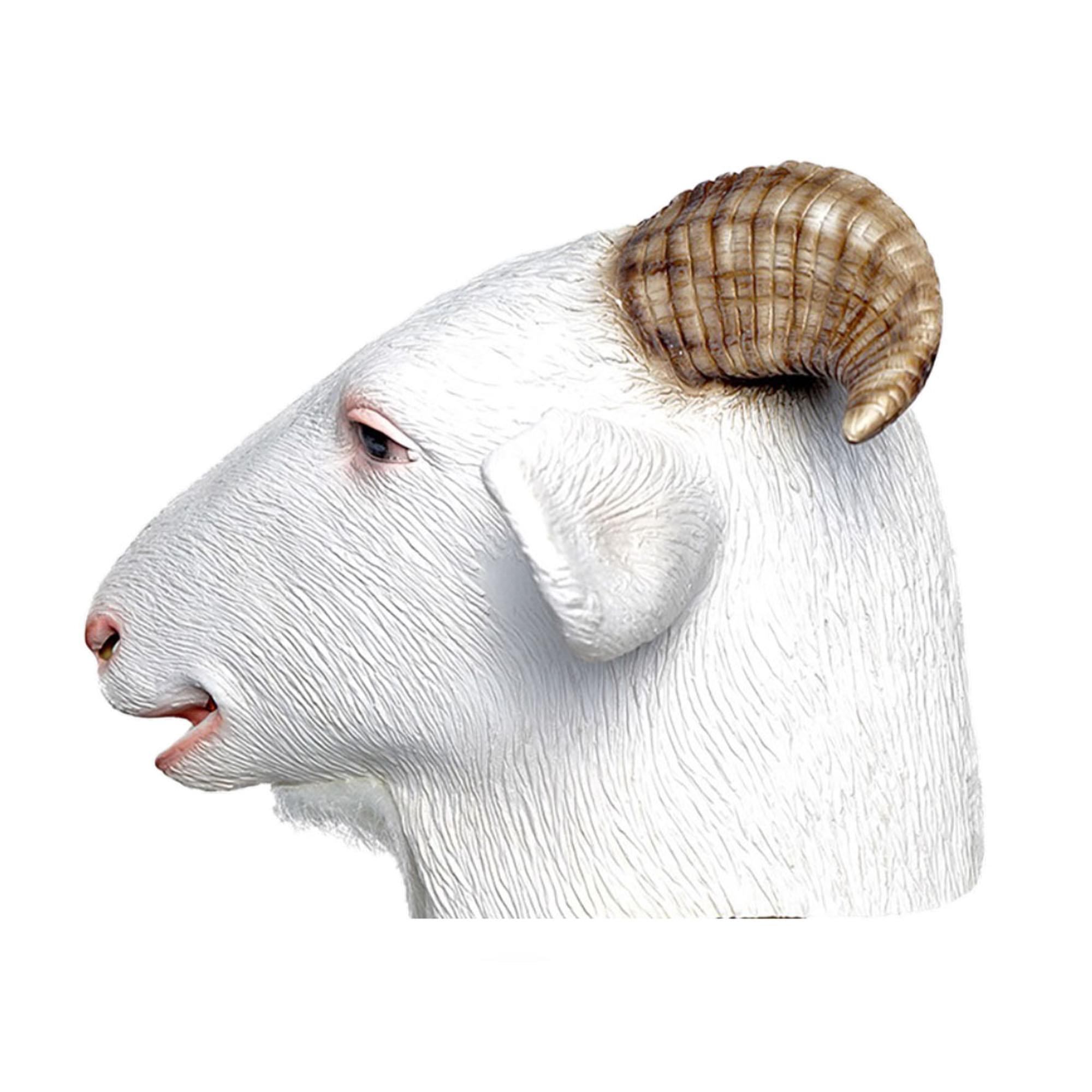 G.O.A.T Latex Adult Costume Mask | One Size Fits Most