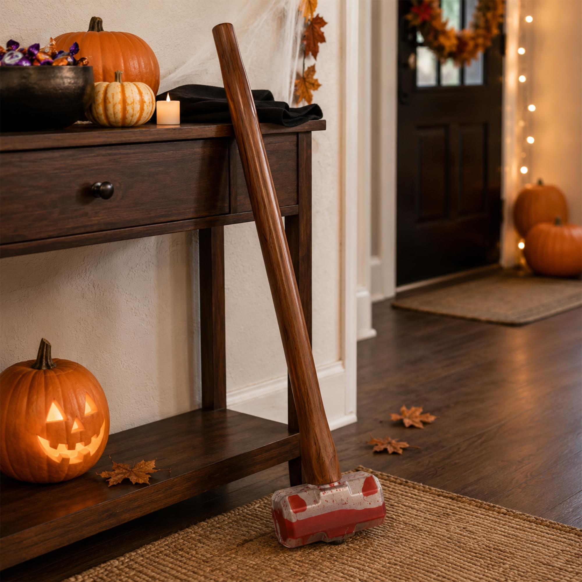 Bleeding Sledgehammer Costume Accessory | 24 Inches