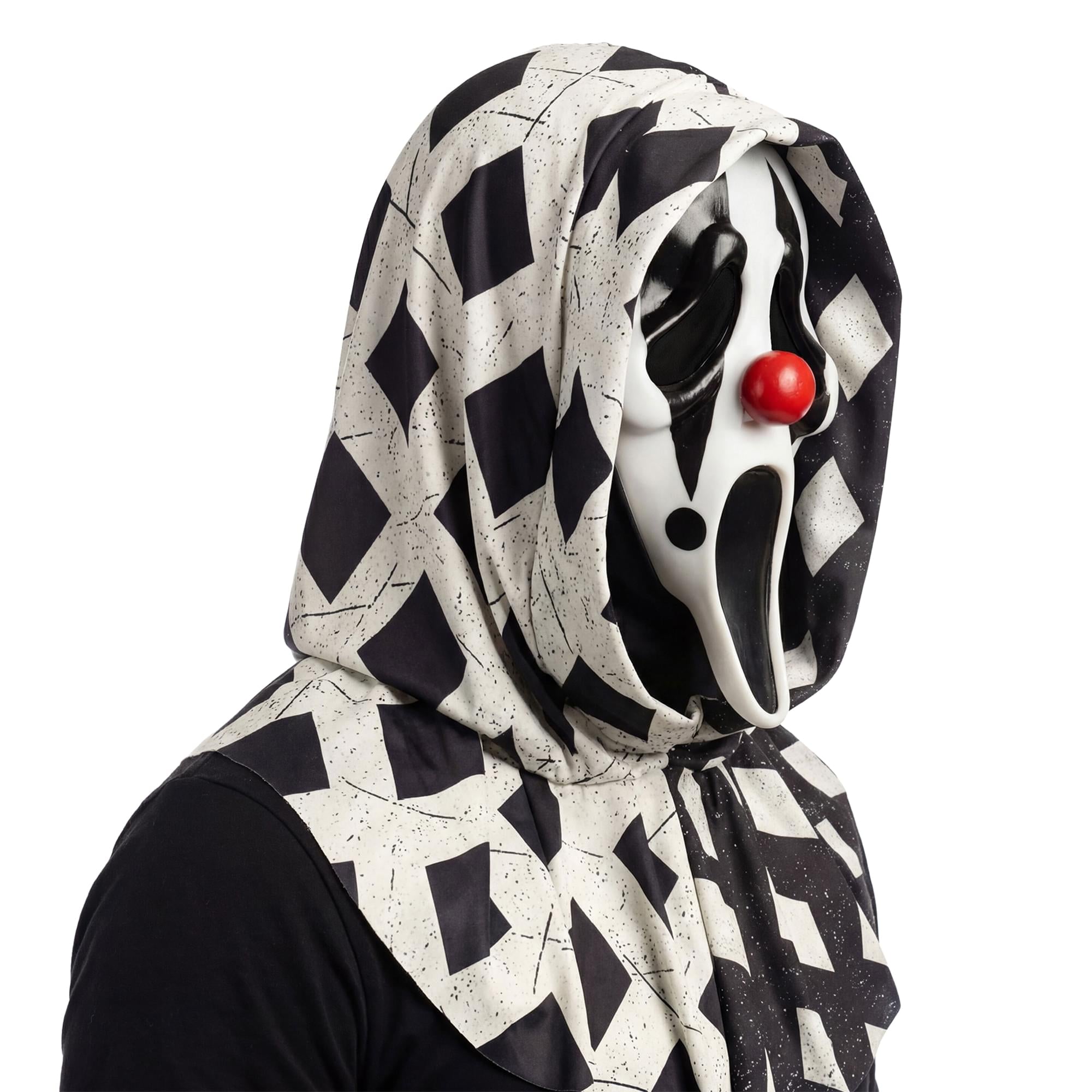 Ghost Face Clown Adult Costume Mask