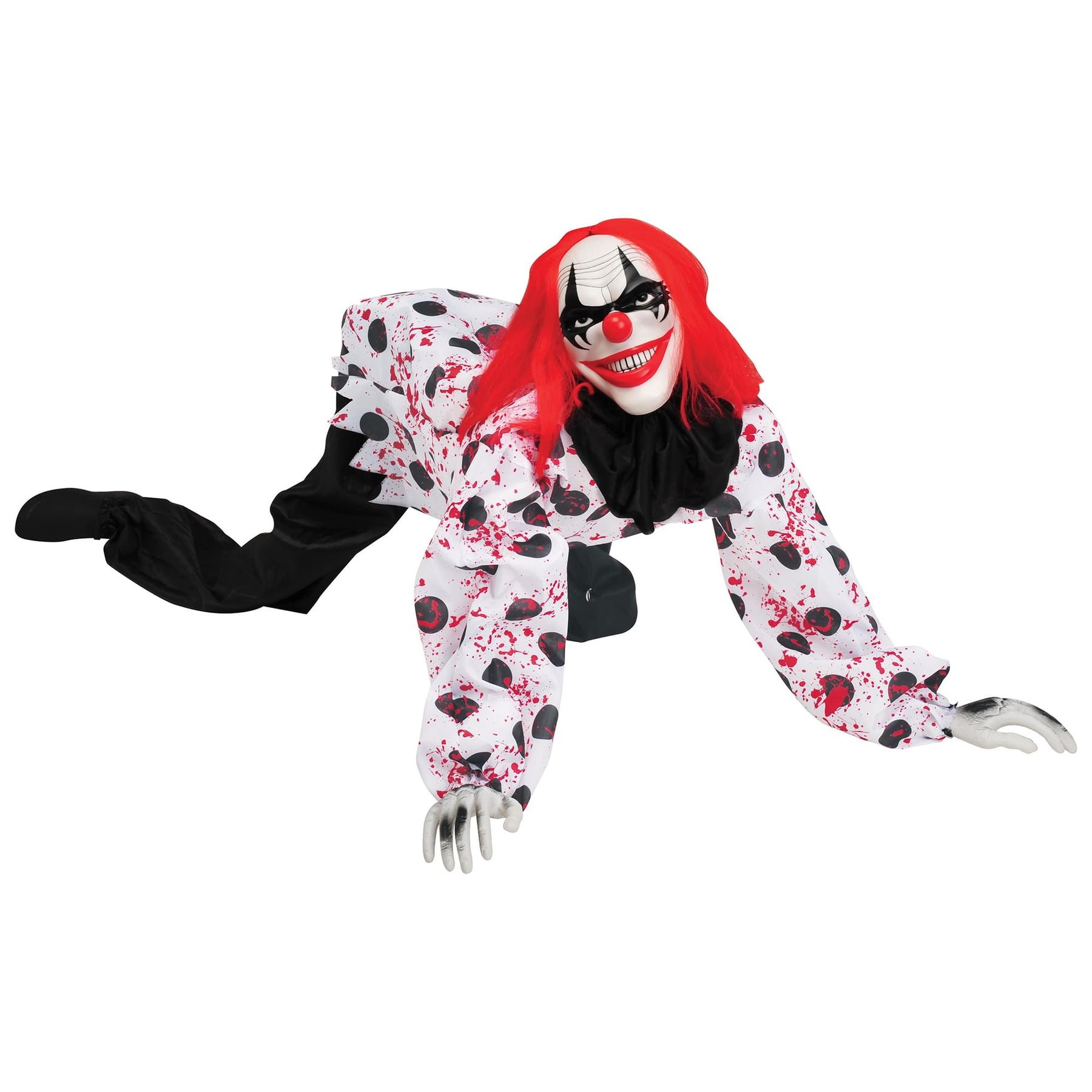 5 Foot Creeping Clown Halloween Yard Decor