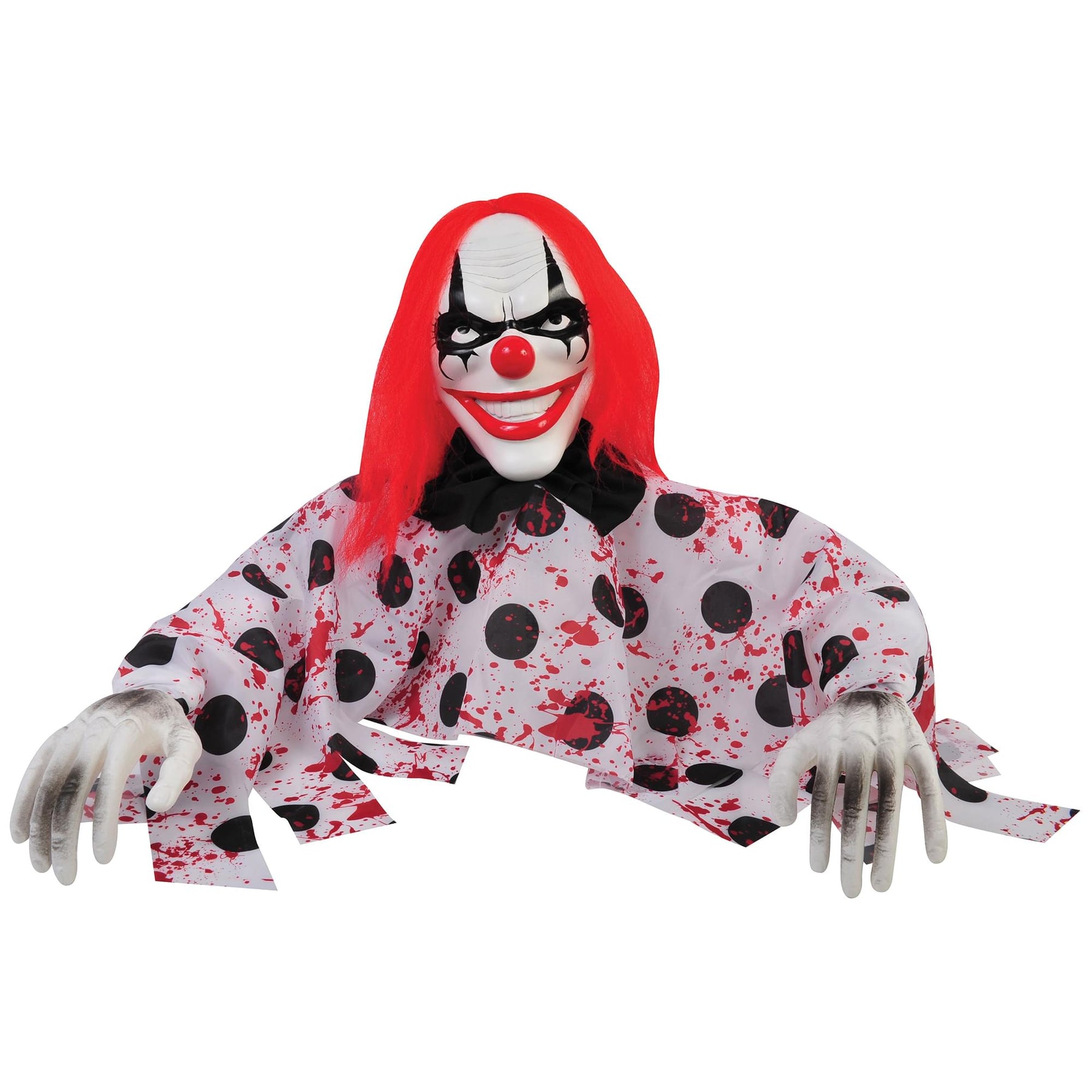 Evil Clown Grave Breaker Halloween Decor | 12 Inches