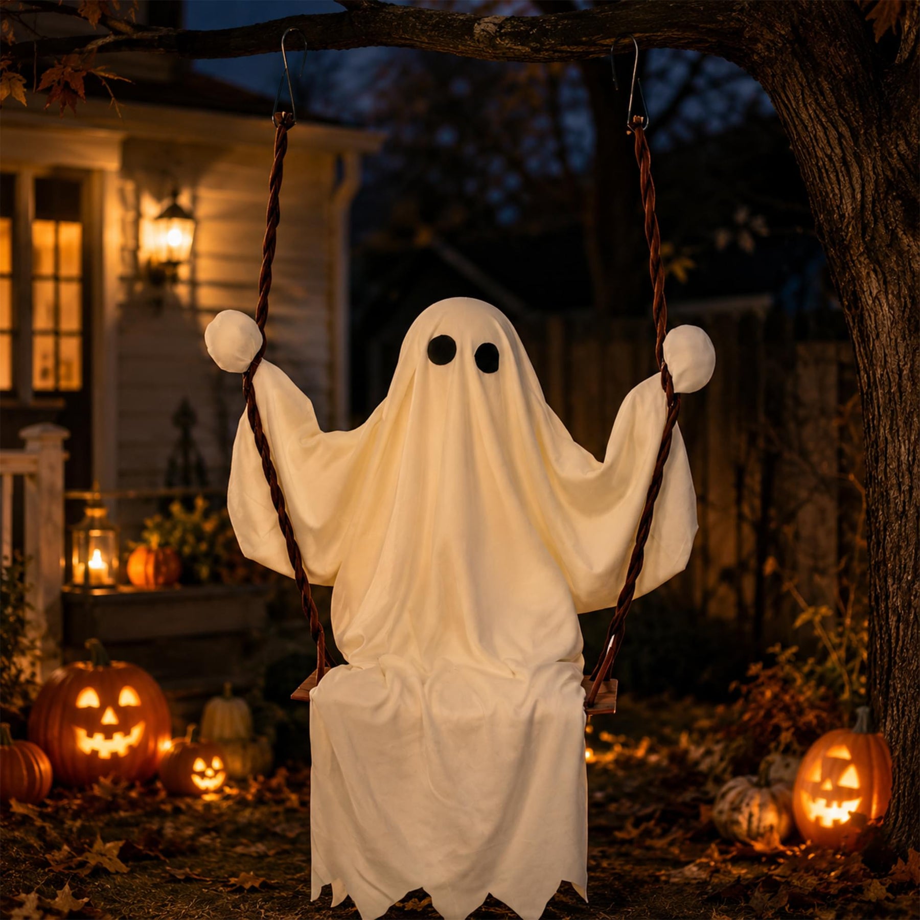 48 Inch Ghost on a Swing