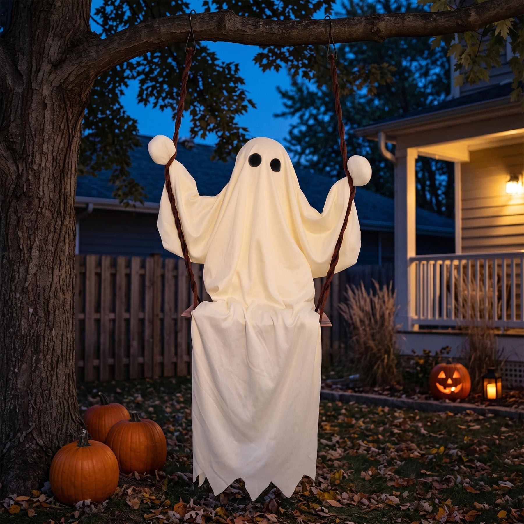 48 Inch Ghost on a Swing