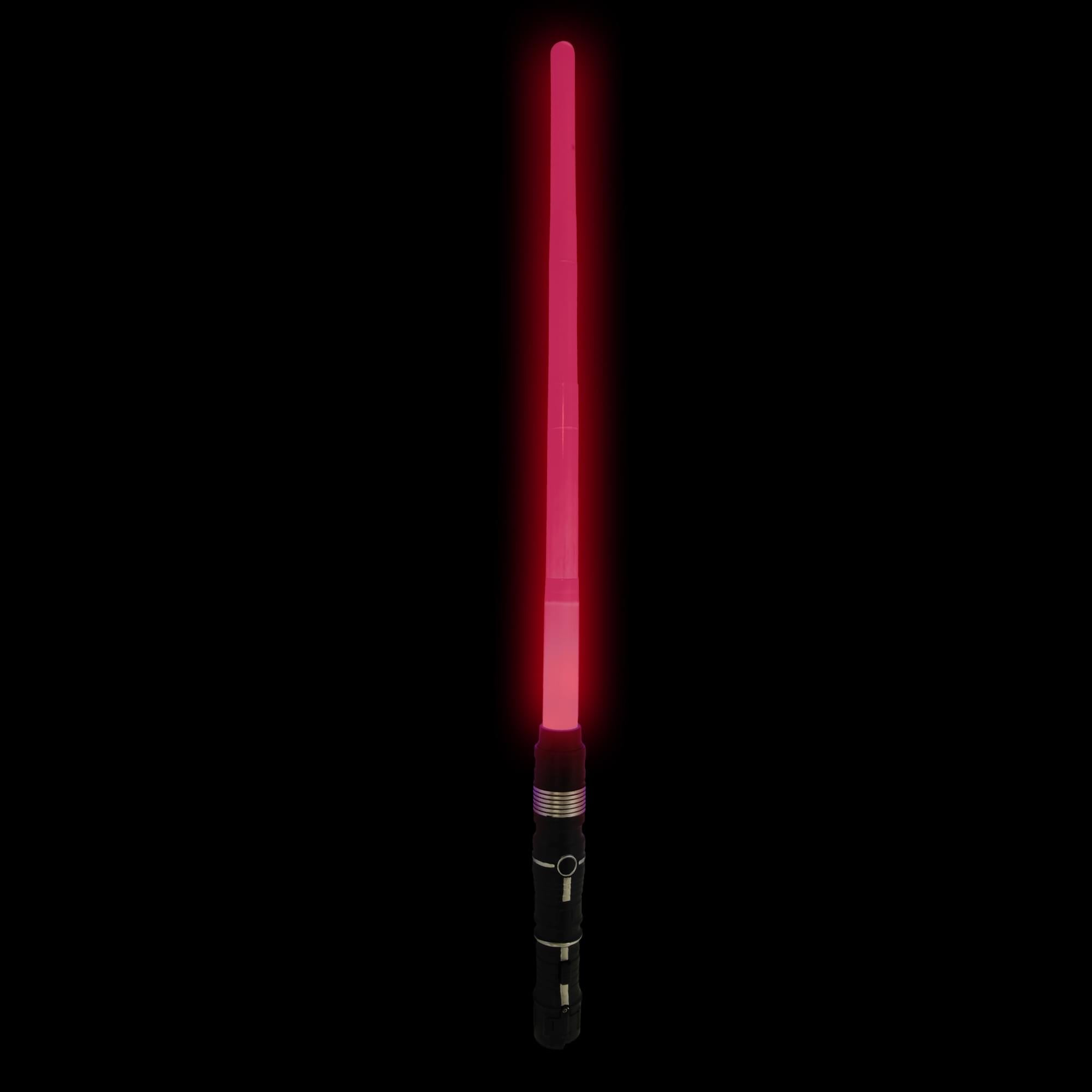 Light-Up 28 Inch Retractable Space Sword Costume Accessory | Lights Up Blue, Red and Green