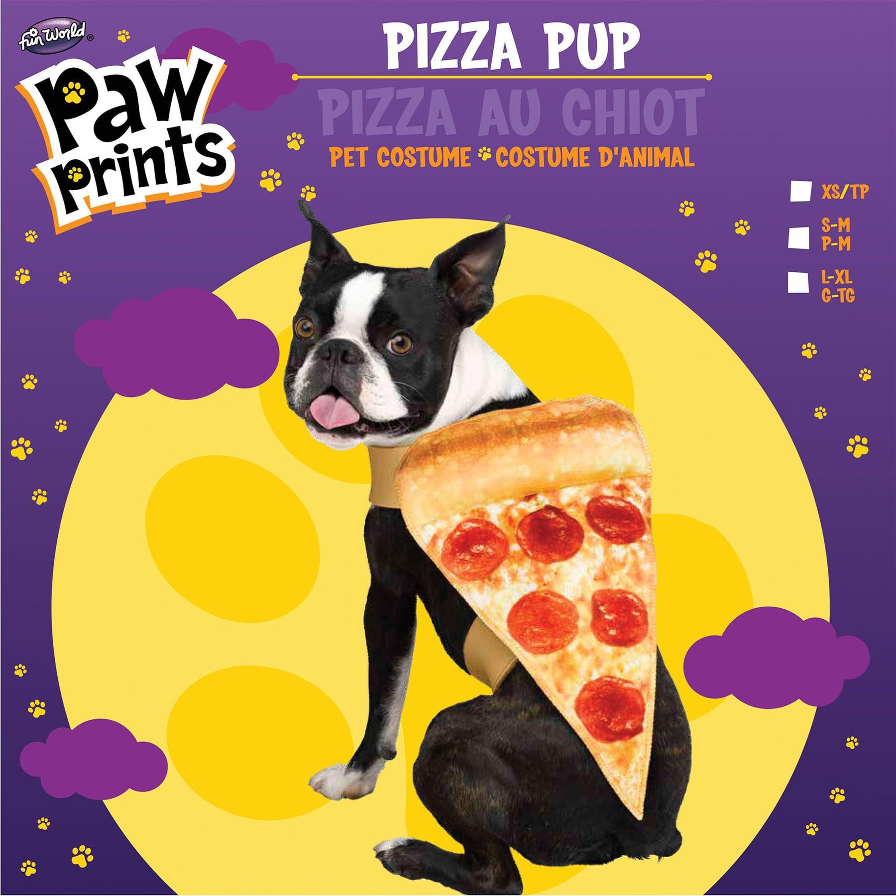 Pizza Pup Dog Pet Costume