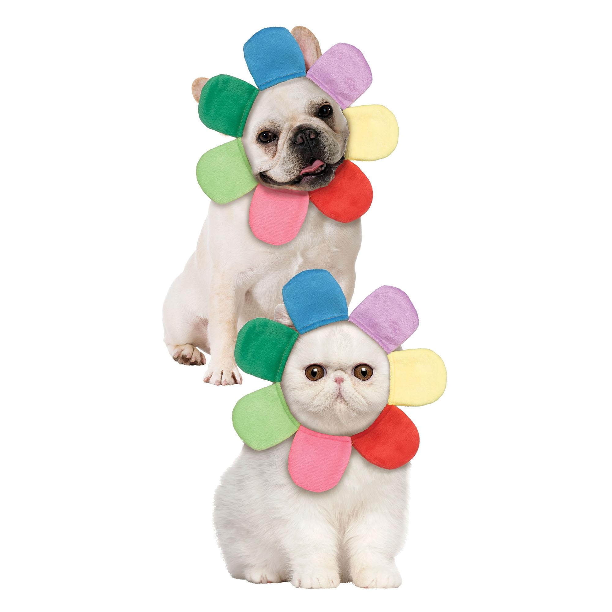 Flower Petal Hood Pet Costume