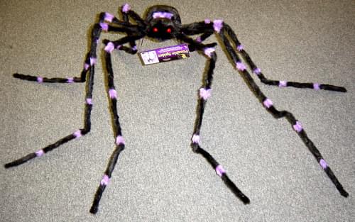 90" Poseable Hairy Spider