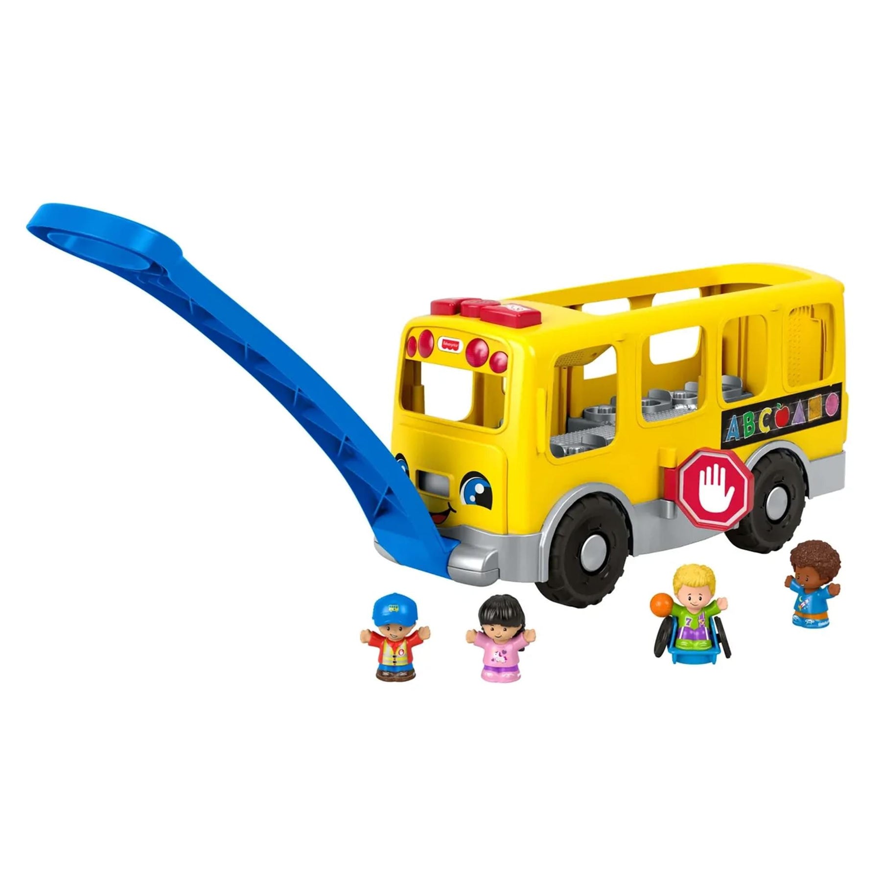 Fisher-Price Little People Big Yellow Bus Musical Pull Toy