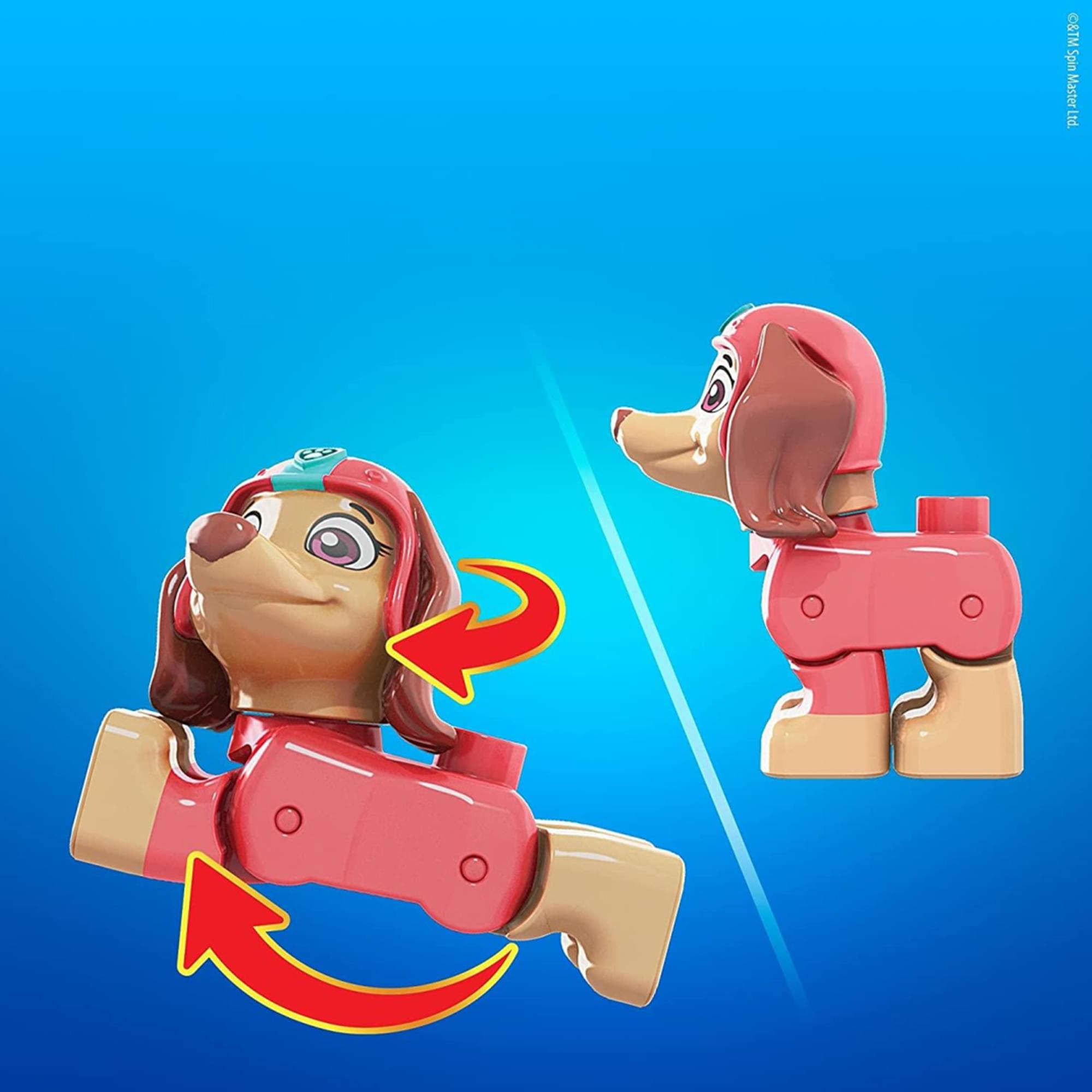 PAW Patrol MEGA Bloks Liberty's City Scooter Toy Building Set
