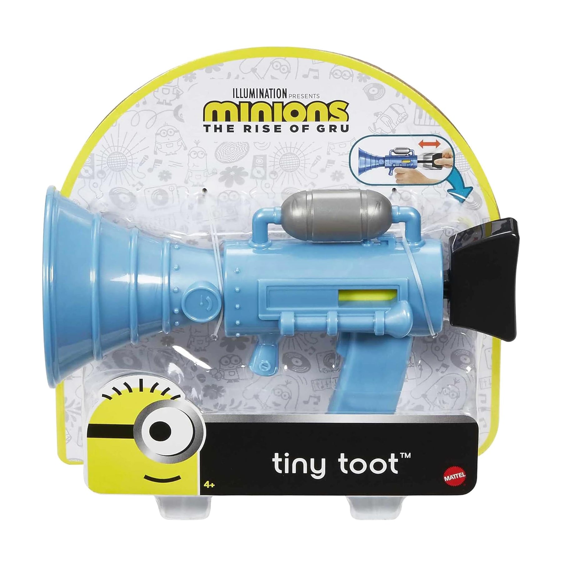 Minions: Tiny Toot Small Fart Firing Blaster Toy