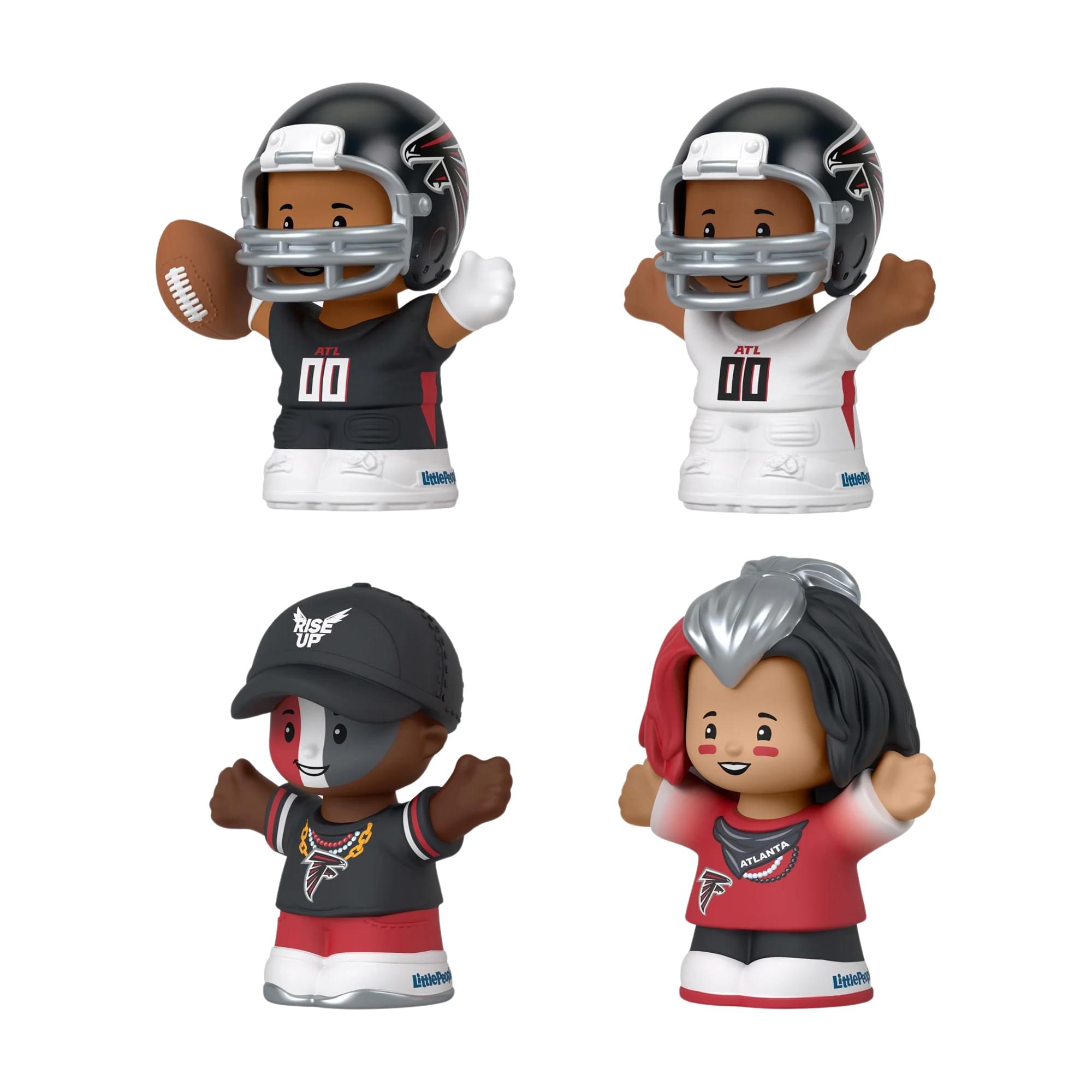 Atlanta Falcons 4-Piece NFL Little People Collector Set