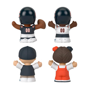 Chicago Bears 4-Piece NFL Little People Collector Set