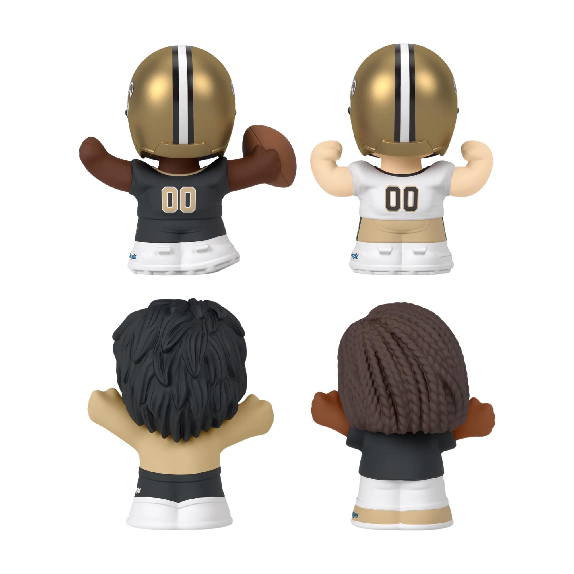 New Orleans Saints 4-Piece NFL Little People Collector Set