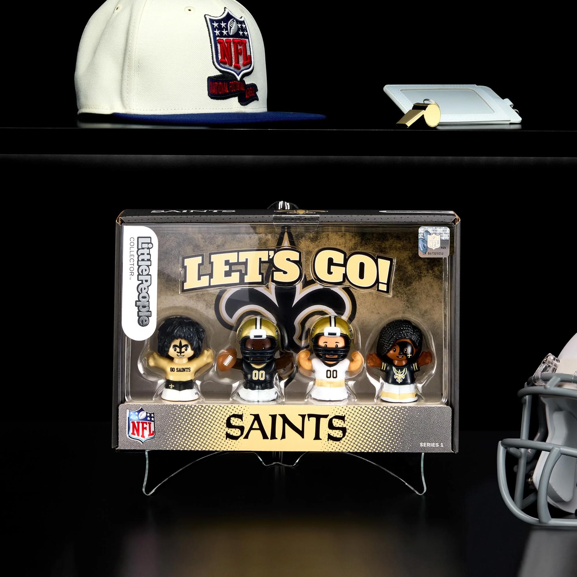 New Orleans Saints 4-Piece NFL Little People Collector Set