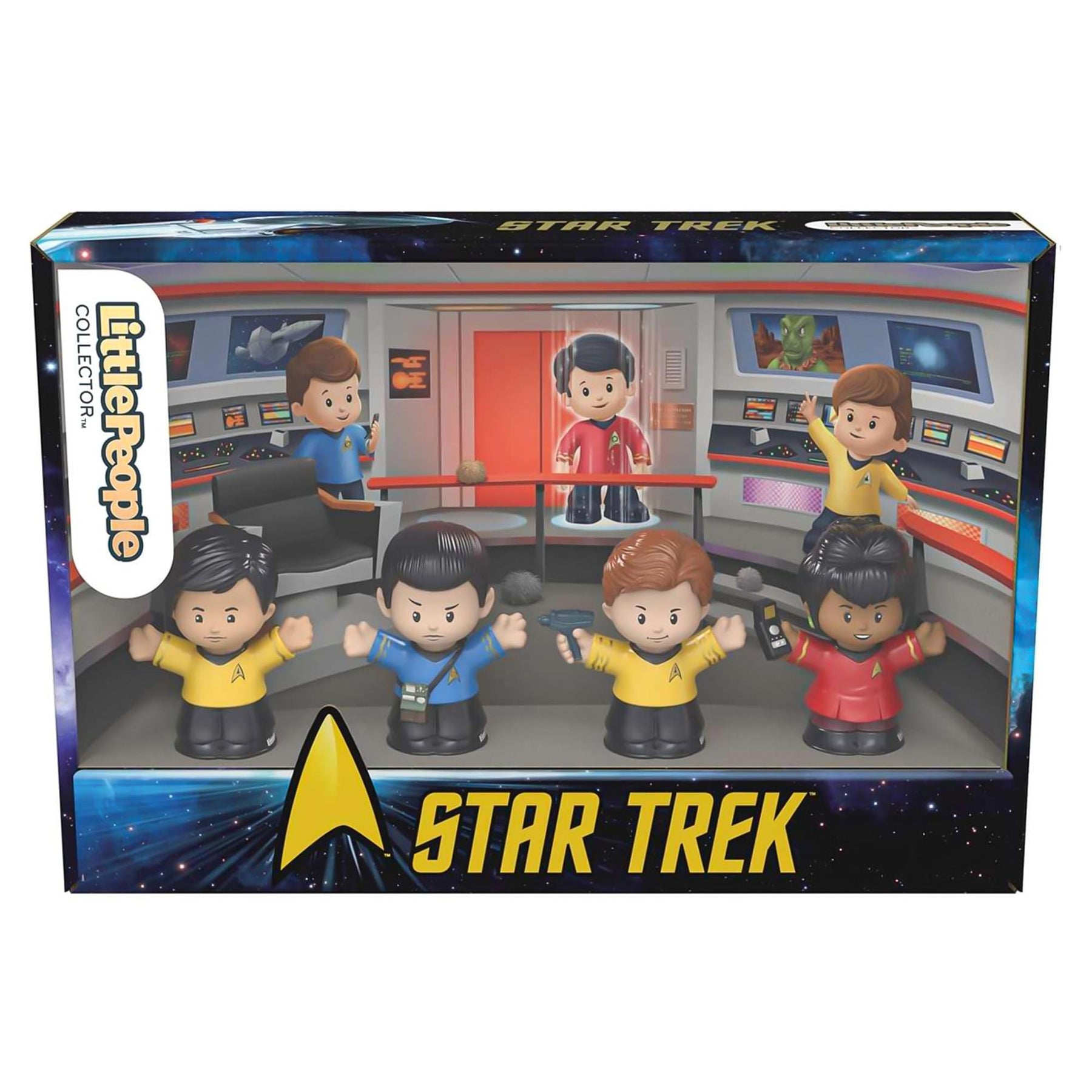 Fisher-Price Little People Star Trek TOS 4 Figure Set