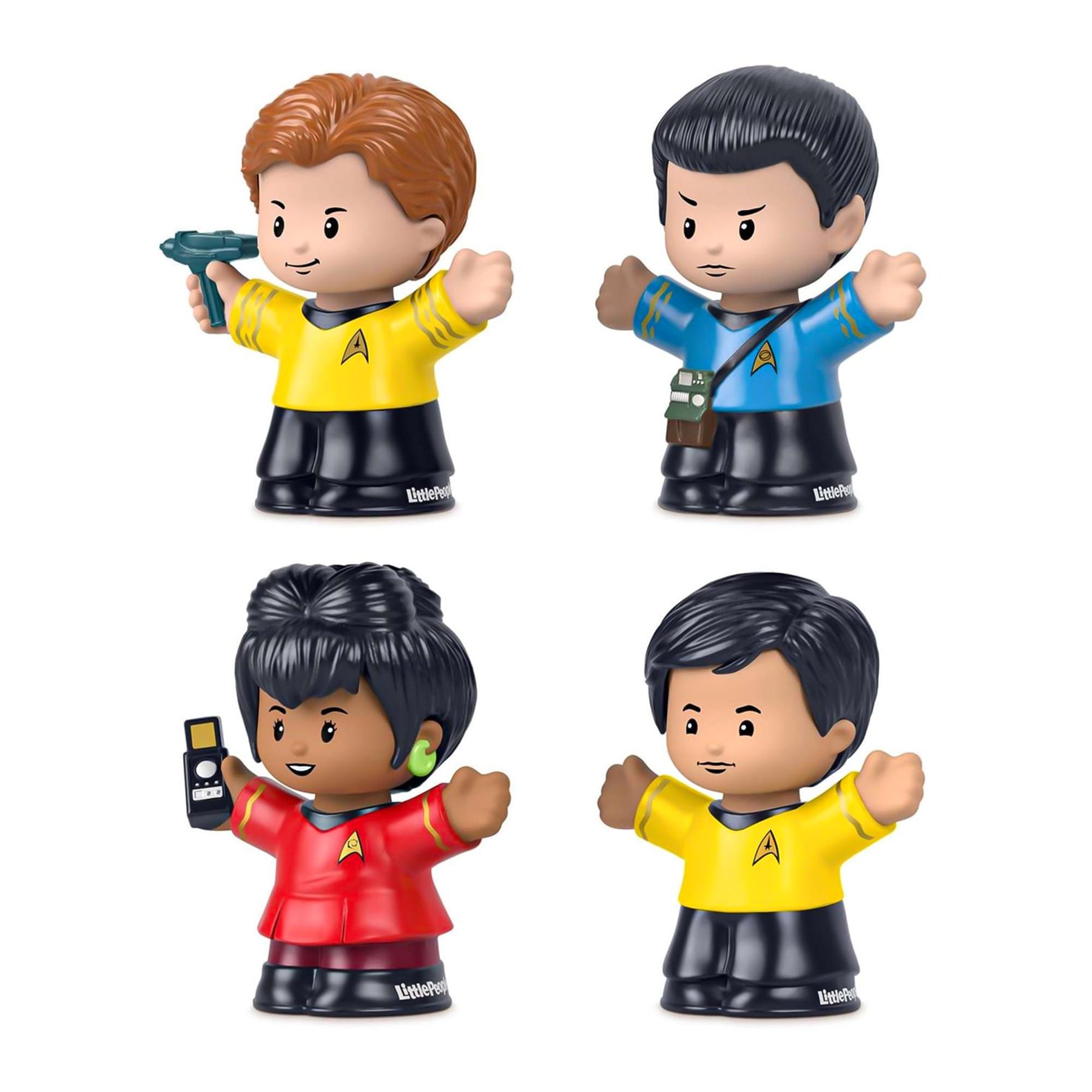 Fisher-Price Little People Star Trek TOS 4 Figure Set
