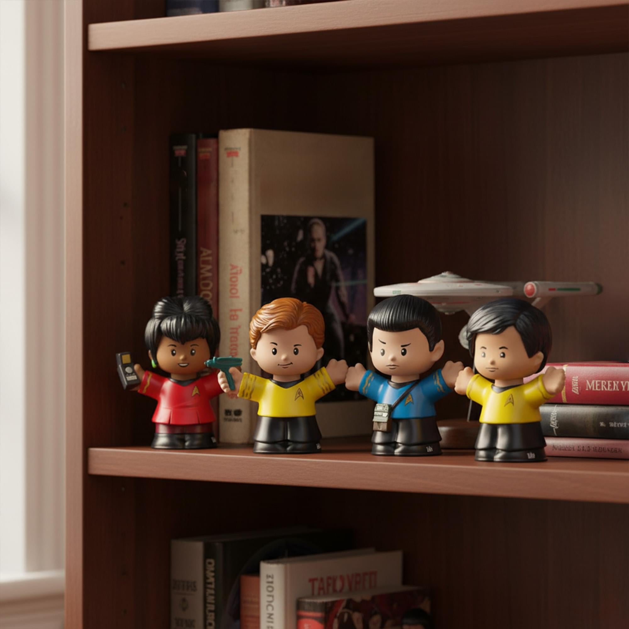 Fisher-Price Little People Star Trek TOS 4 Figure Set