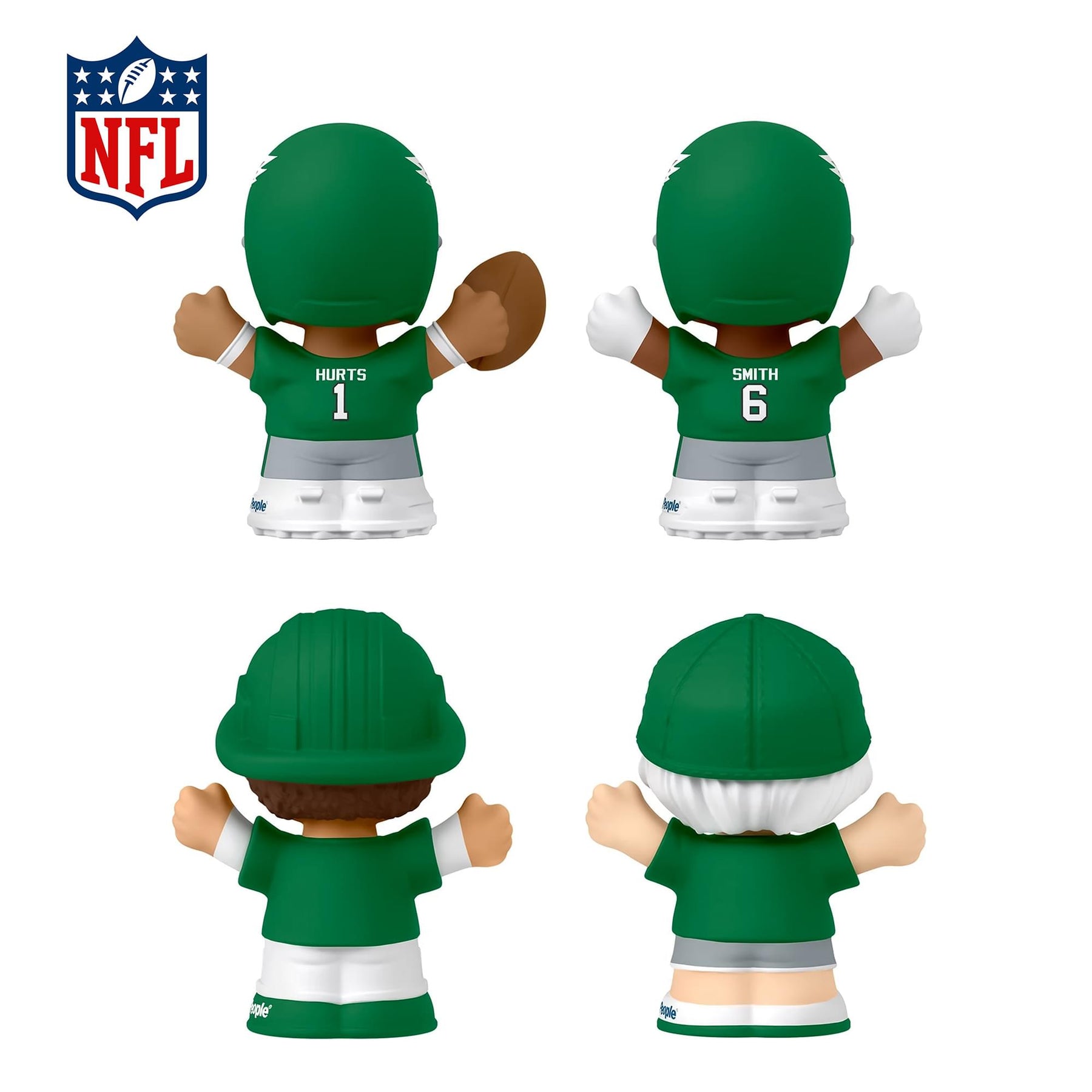Philadelphia Eagles NFL Little People Collector Set | Alternate Jersey