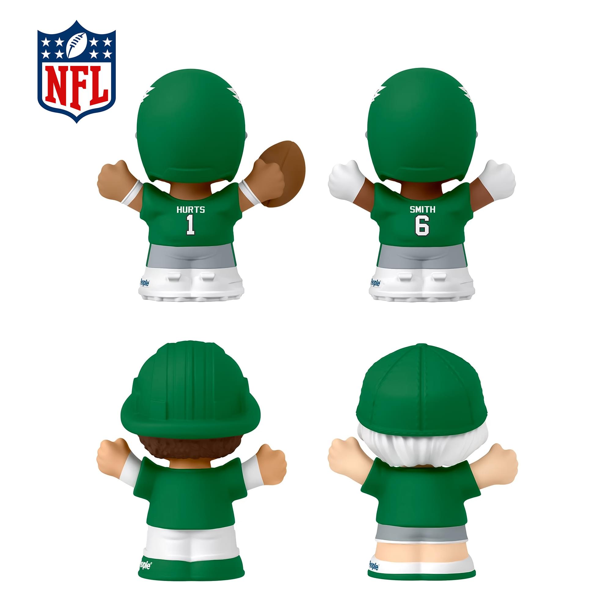 Philadelphia Eagles NFL Little People Collector Set | Alternate Jersey