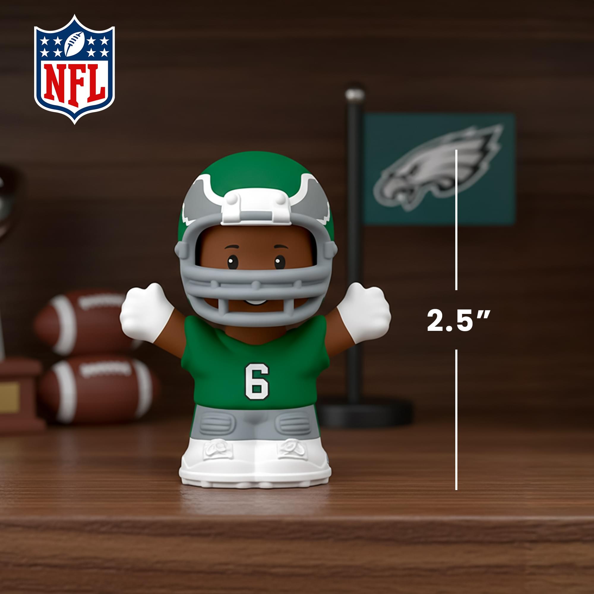 Philadelphia Eagles NFL Little People Collector Set | Alternate Jersey