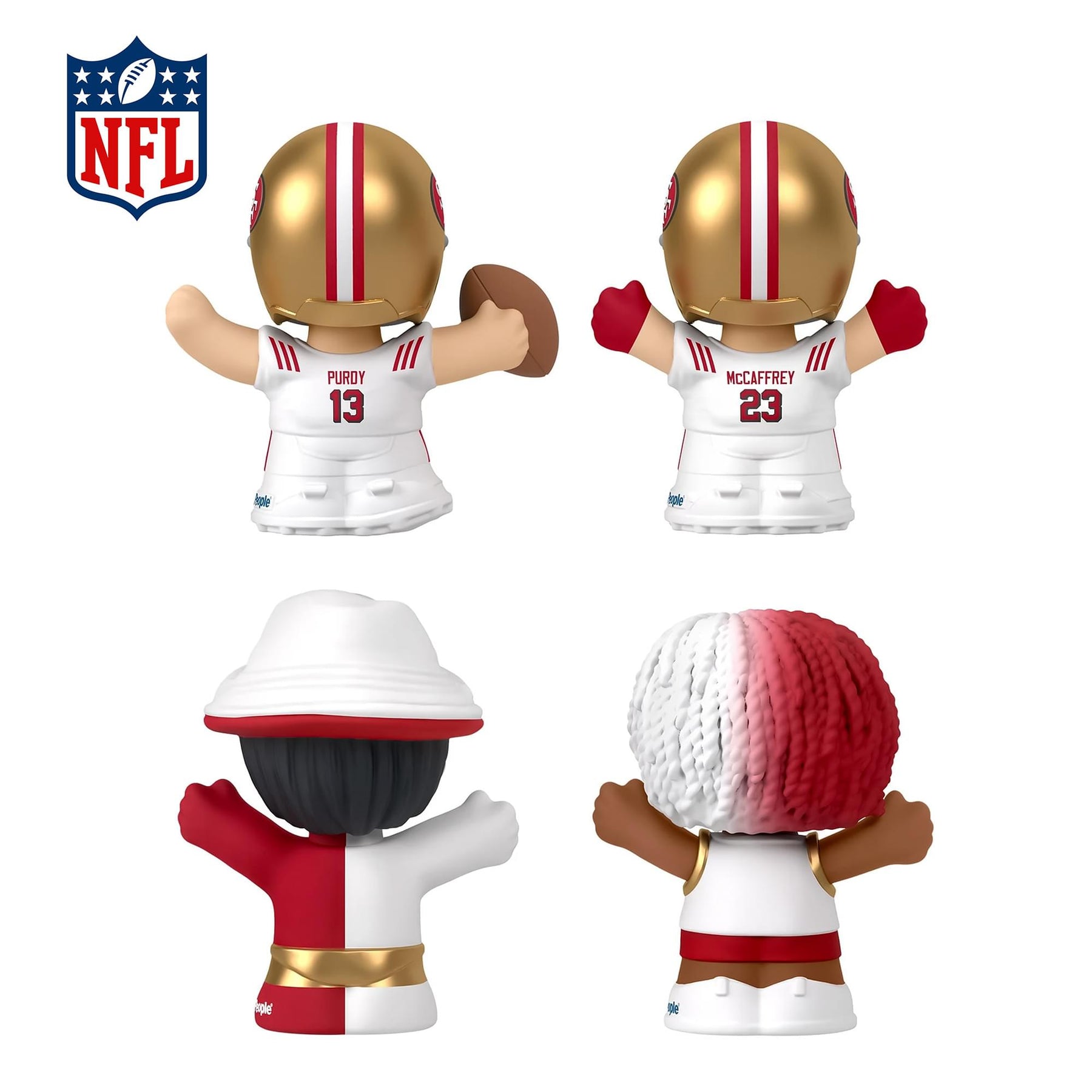 San Francisco 49ers NFL Little People Collector Set | Alternate Jersey