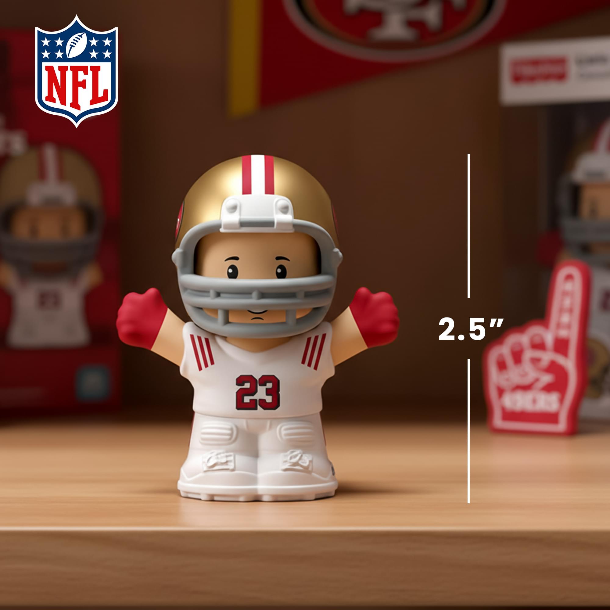 San Francisco 49ers NFL Little People Collector Set | Alternate Jersey