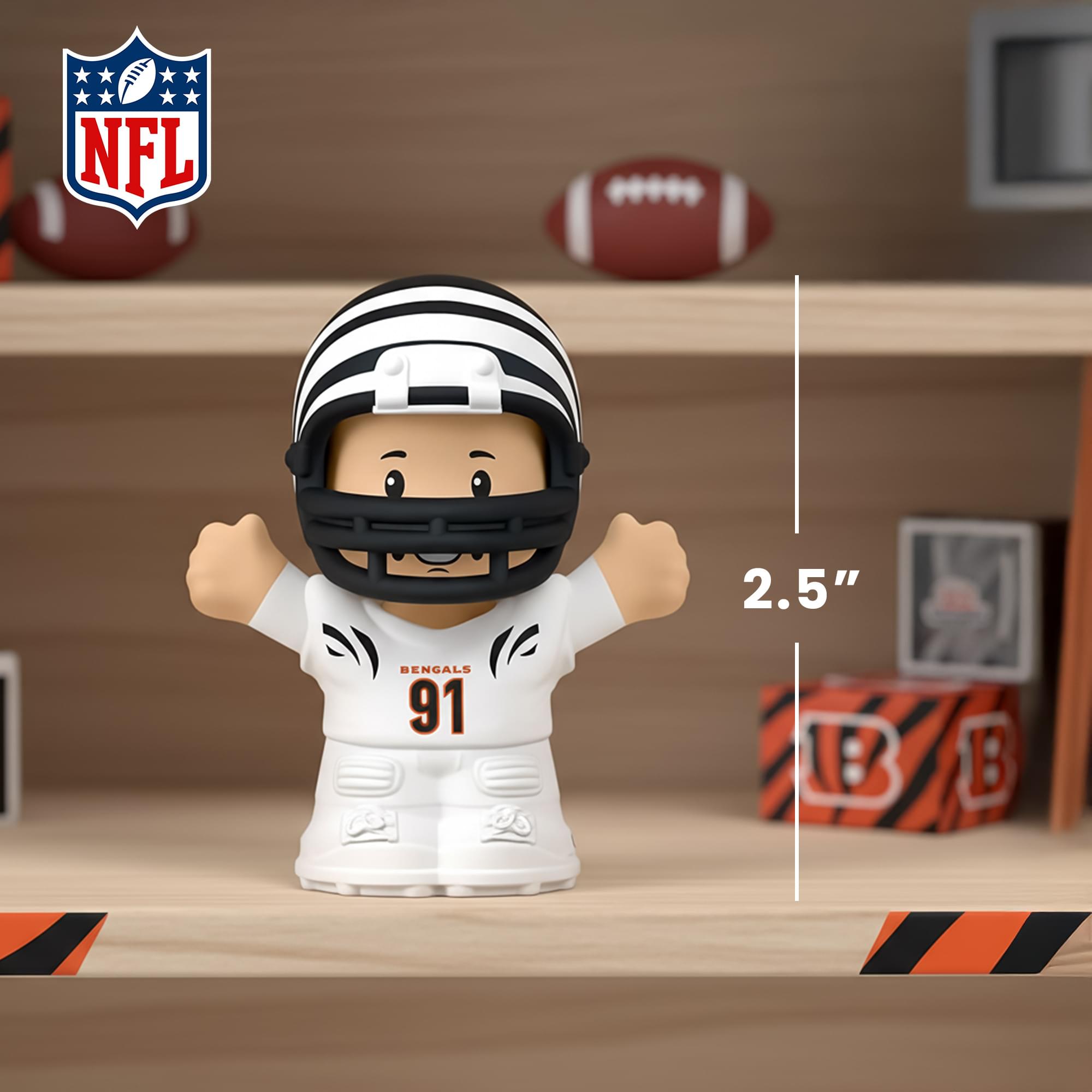 Cincinnati Bengals NFL Little People Collector Set | Alternate Jersey