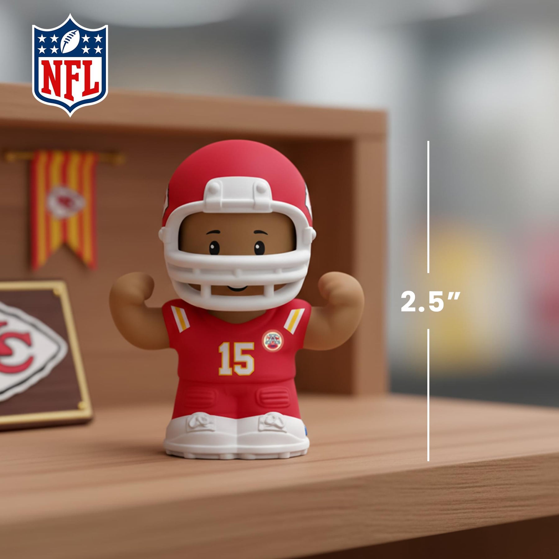 Kansas City Chiefs NFL Little People Collector Set | Alternate Jersey