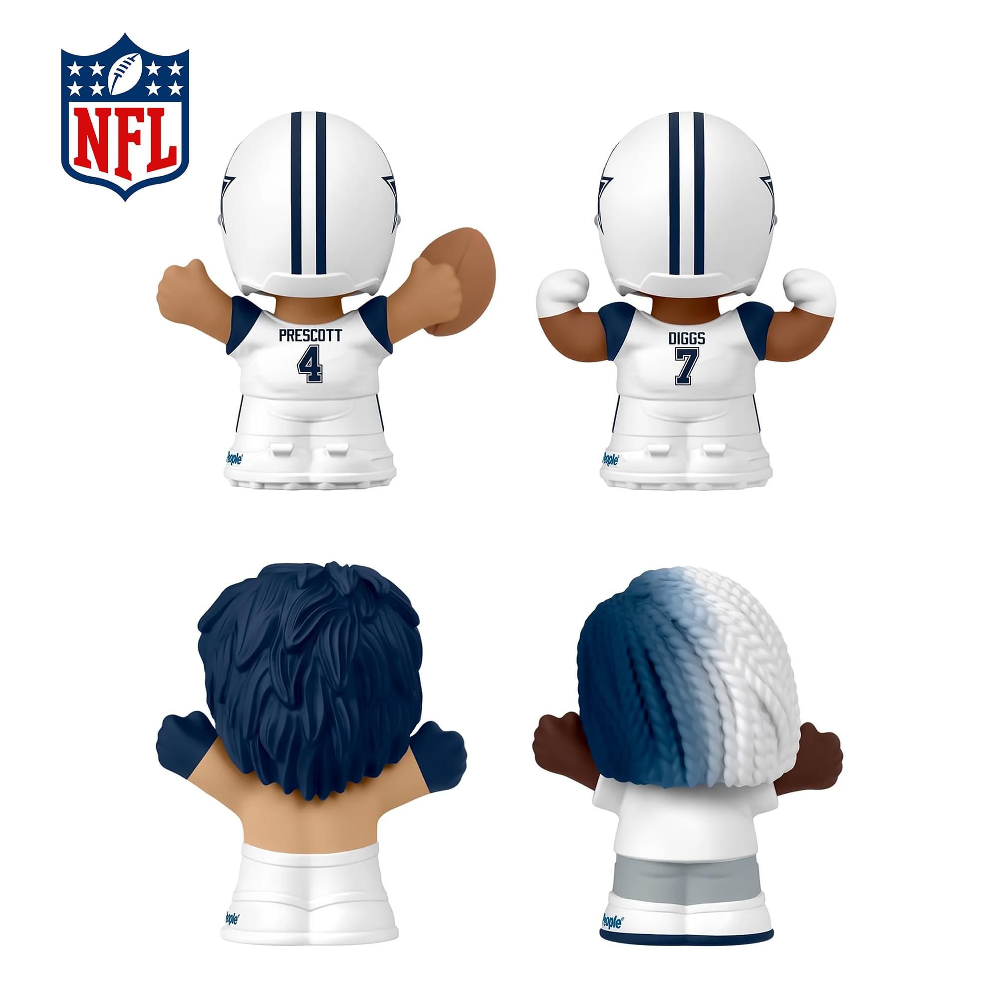 Dallas Cowboys NFL Little People Collector Set | Alternate Jersey