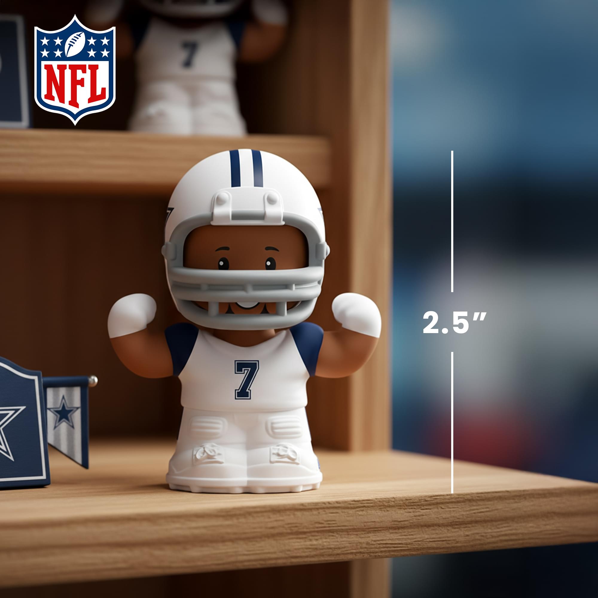 Dallas Cowboys NFL Little People Collector Set | Alternate Jersey