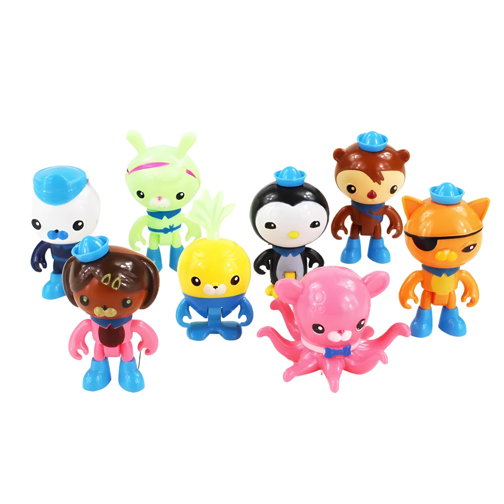 Octonauts Octo-Crew 3 Inch Mini Figure Set | 8 Figures