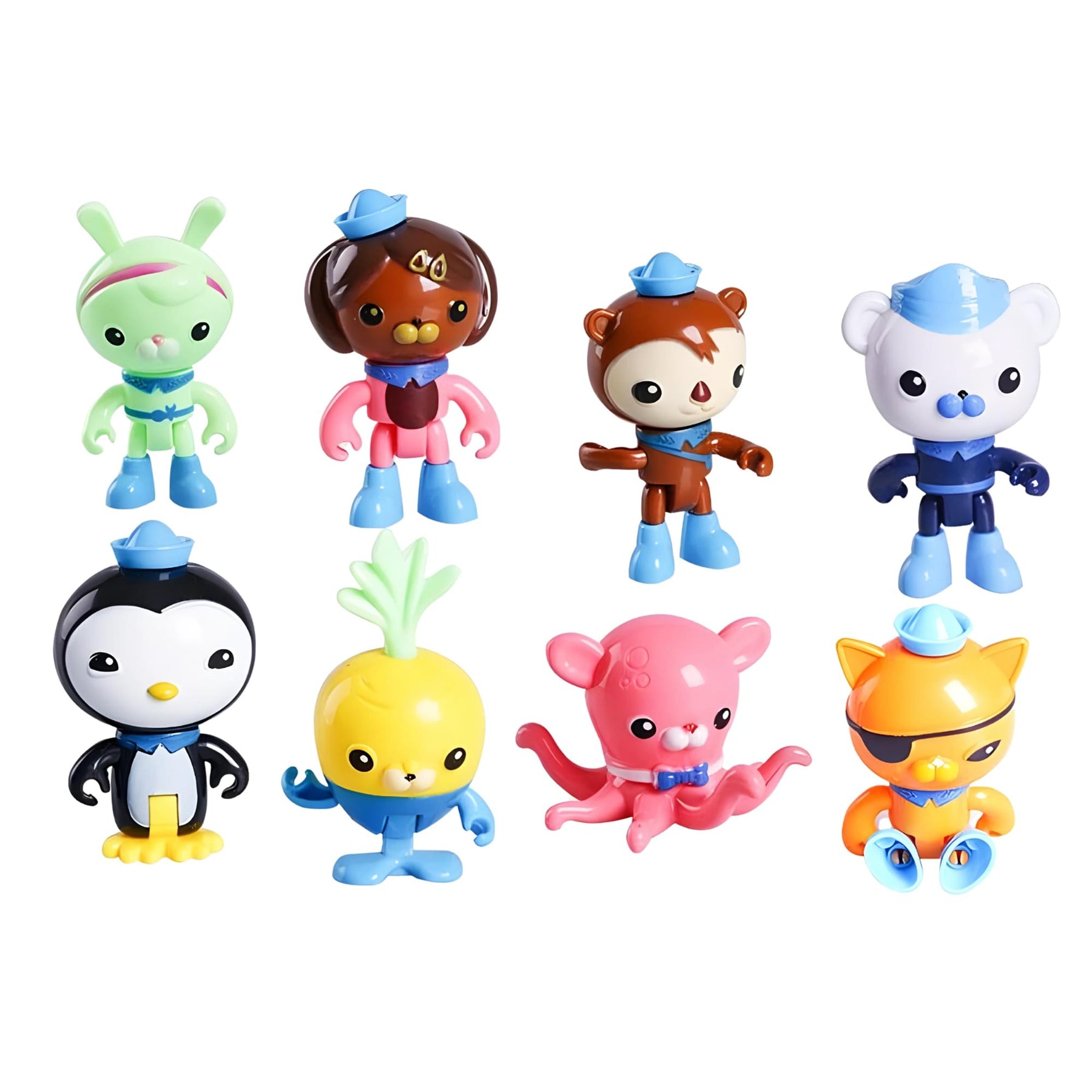 Octonauts Octo-Crew 3 Inch Mini Figure Set | 8 Figures
