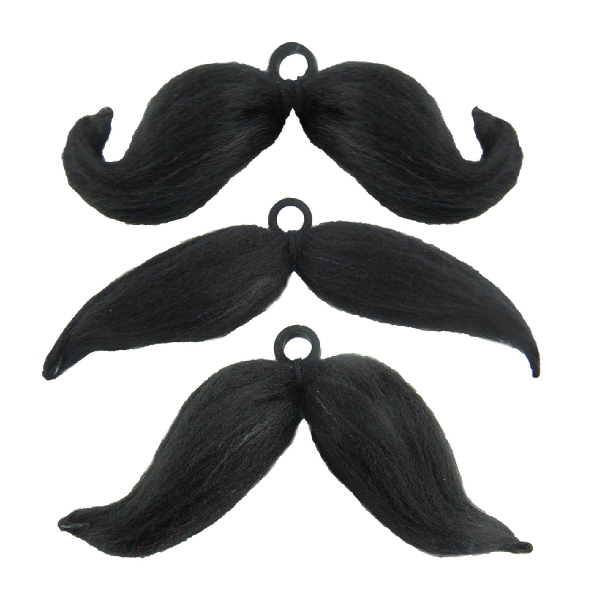 Shape It 6 Ways Black Moustache Costume Accessory