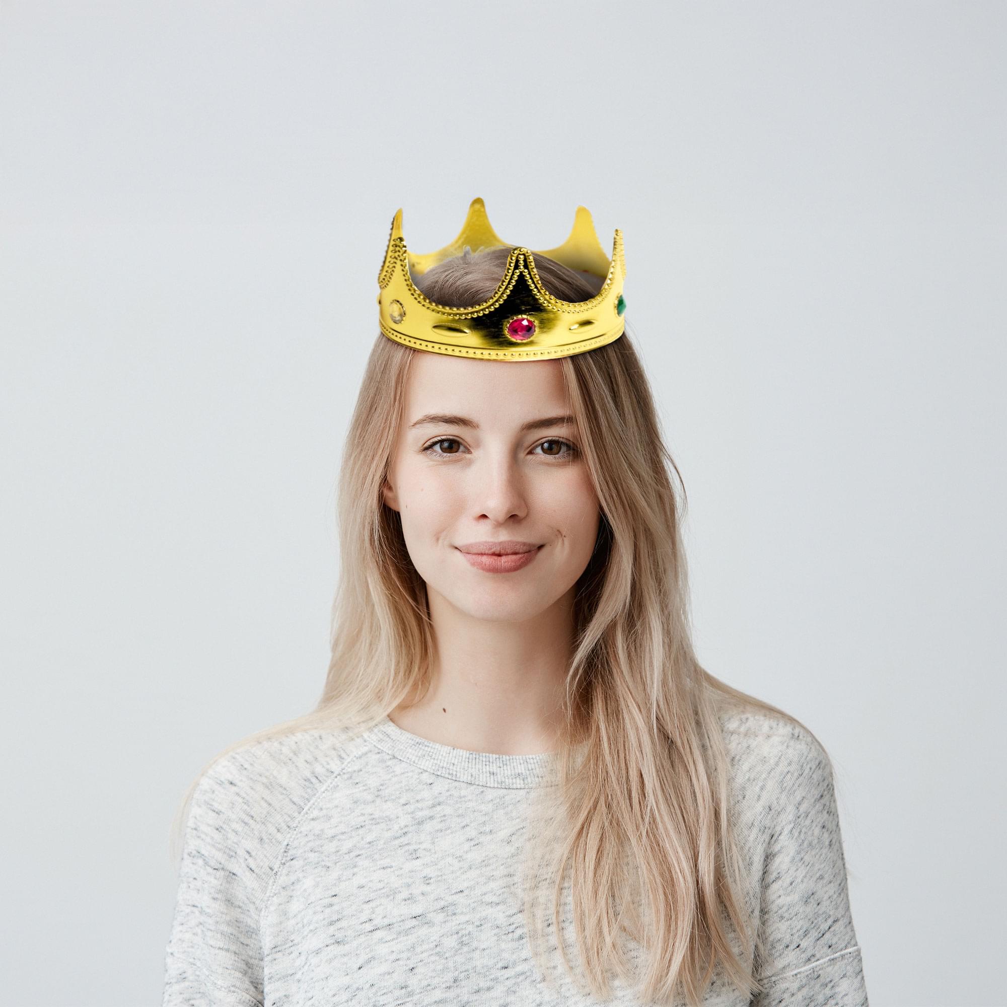 Regal Queen Adult Costume Crown