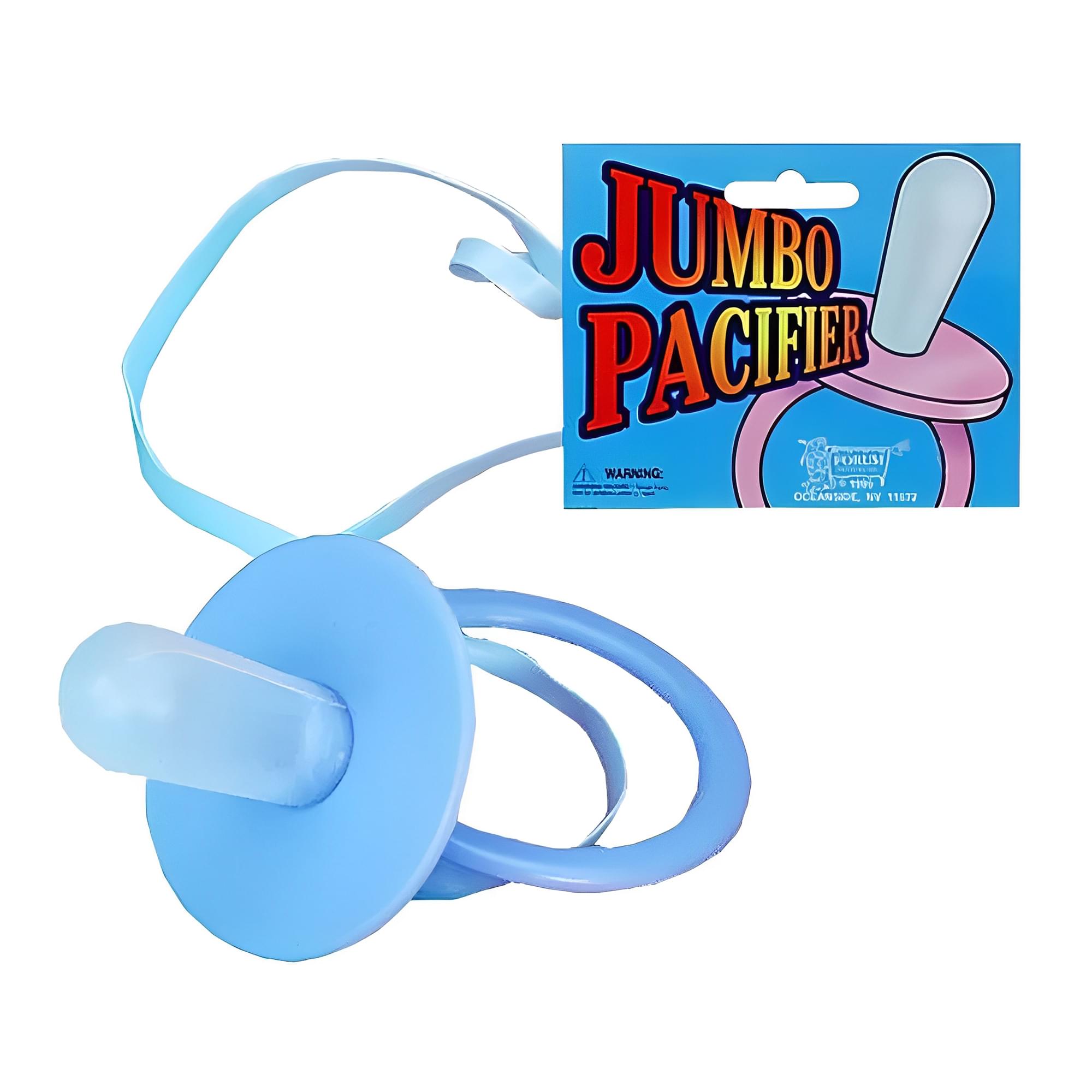Jumbo Blue Pacifier Costume Prop